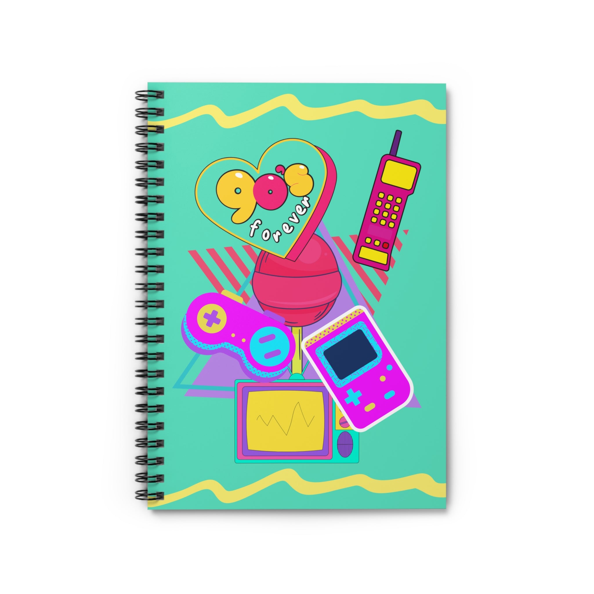 💾📞 90s Forever Phone & Gameboy Lollipop Journal 🎮🍭✨