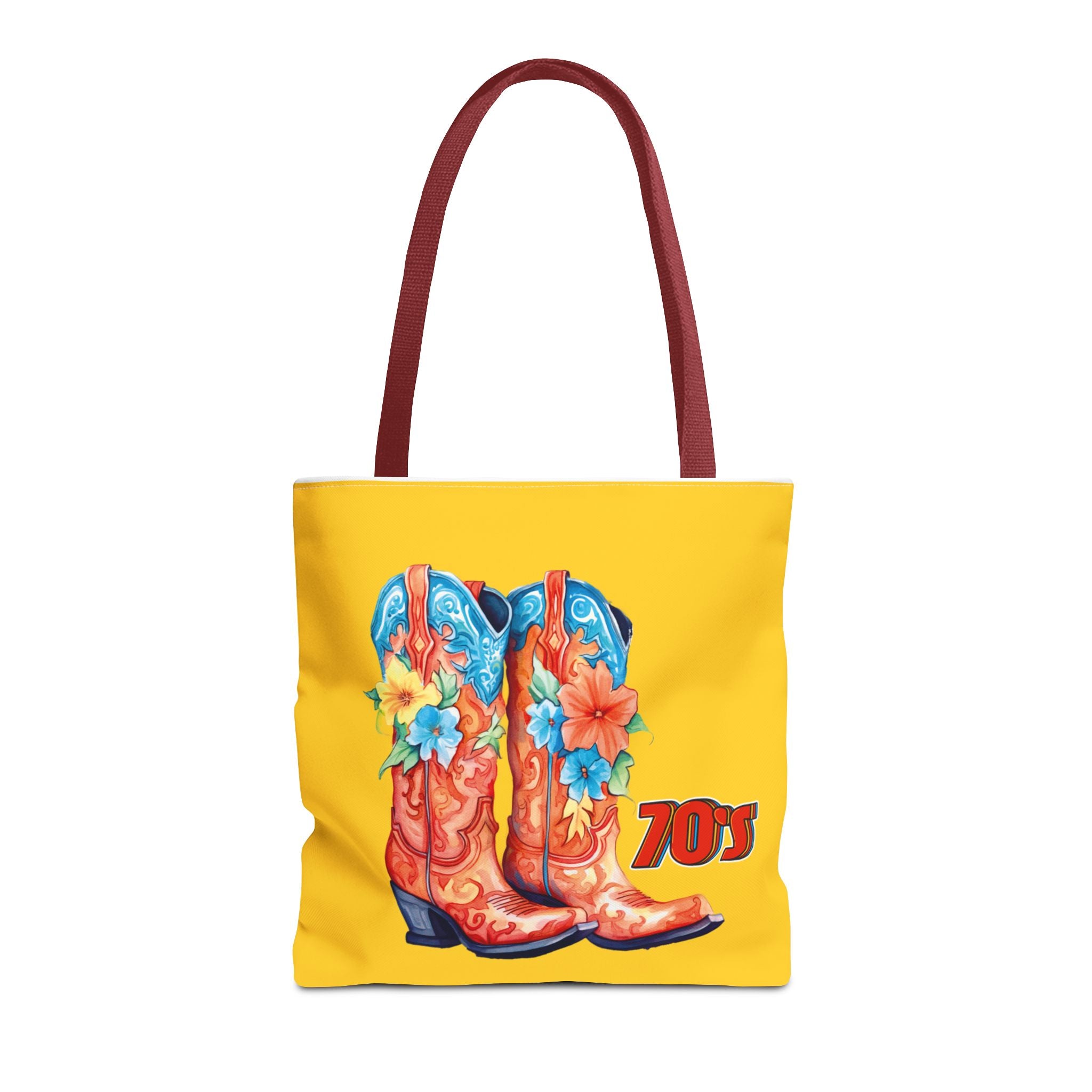 👢🌸 70s Boots Tote Bag 🌼✨