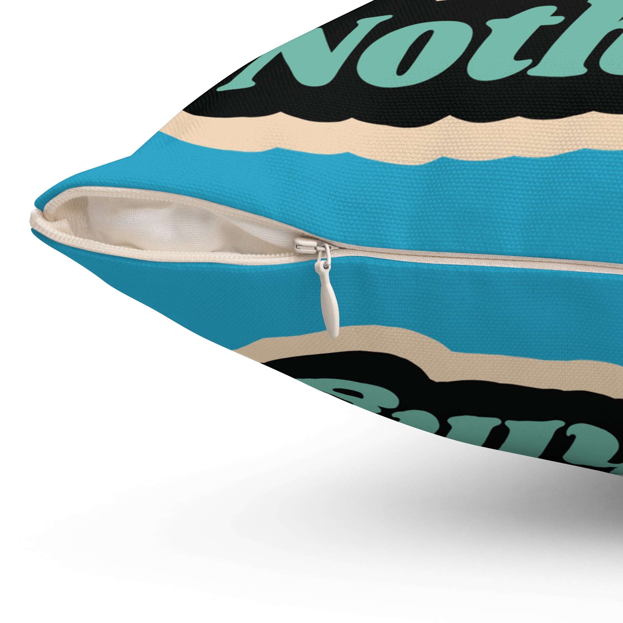 I Feel Nothing Y2K Joke Mood Pillow