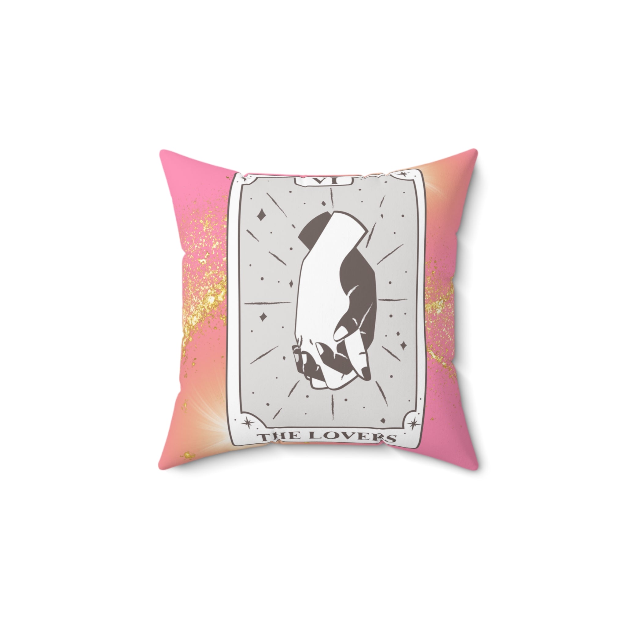 The Sun & The Lovers 90s Y2K Tarot Pillow ☀️🃏💖