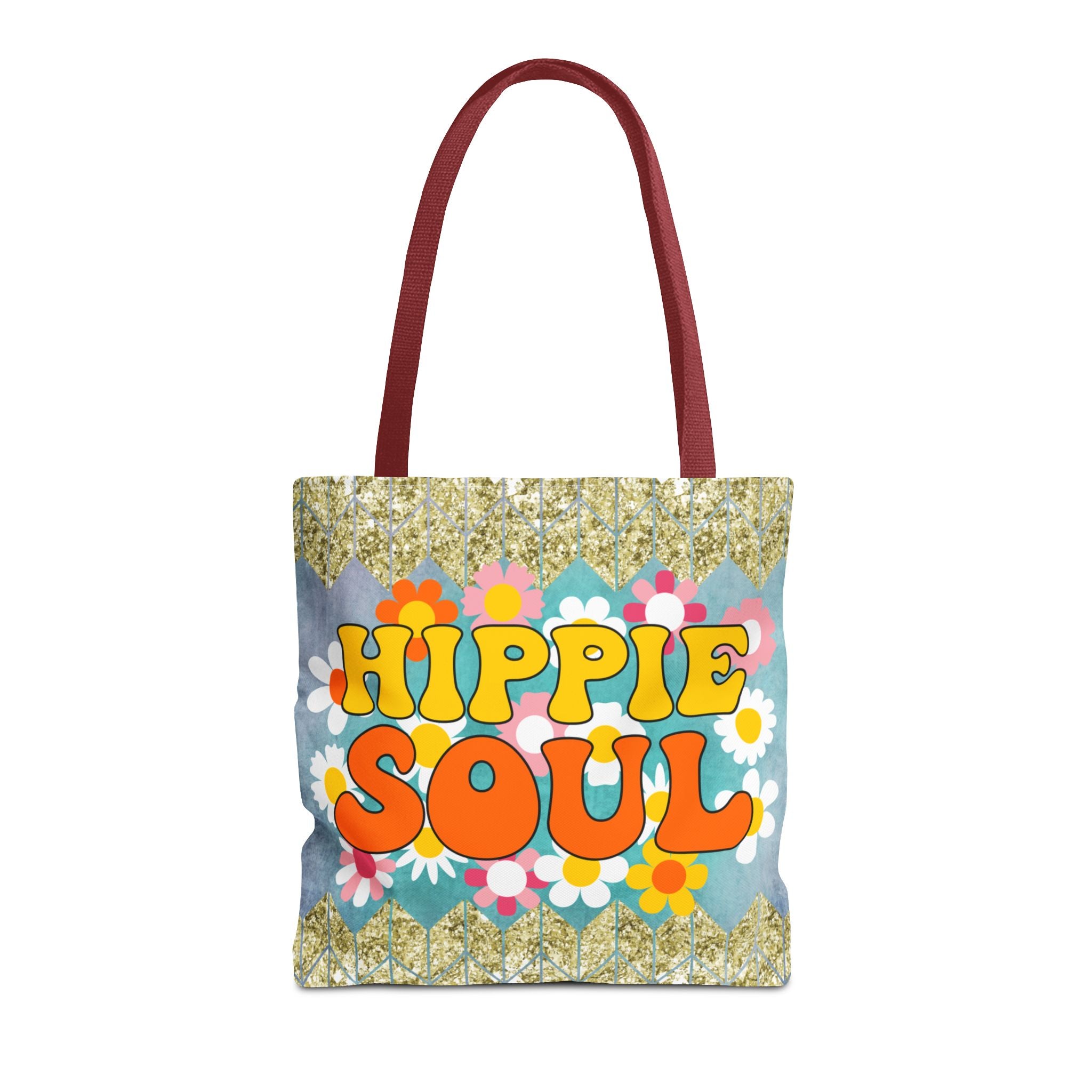 🌈 70s Hippie Soul Van Retro Tote Bag