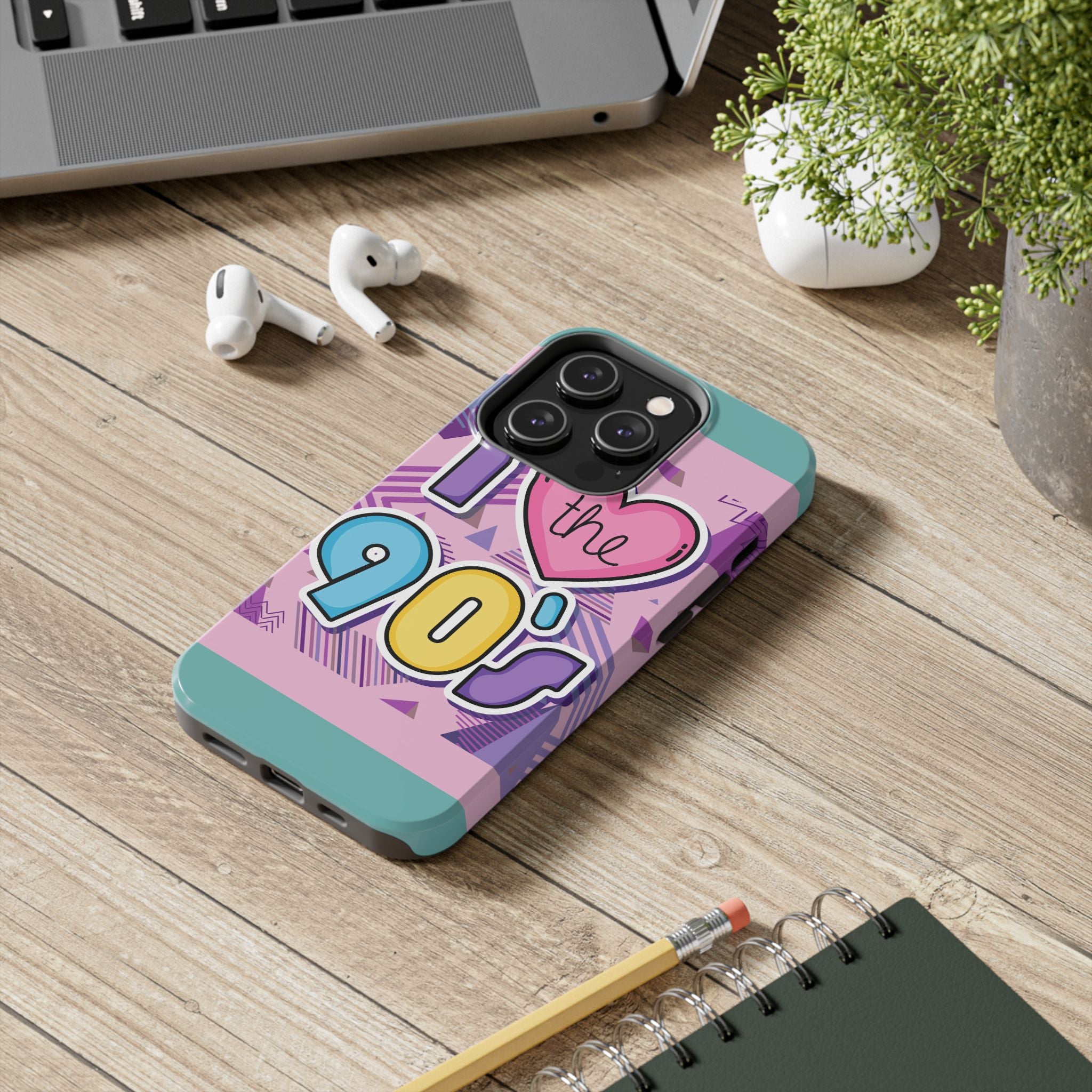 I Heart the 90s Funky Phone Case 💖📱🎶