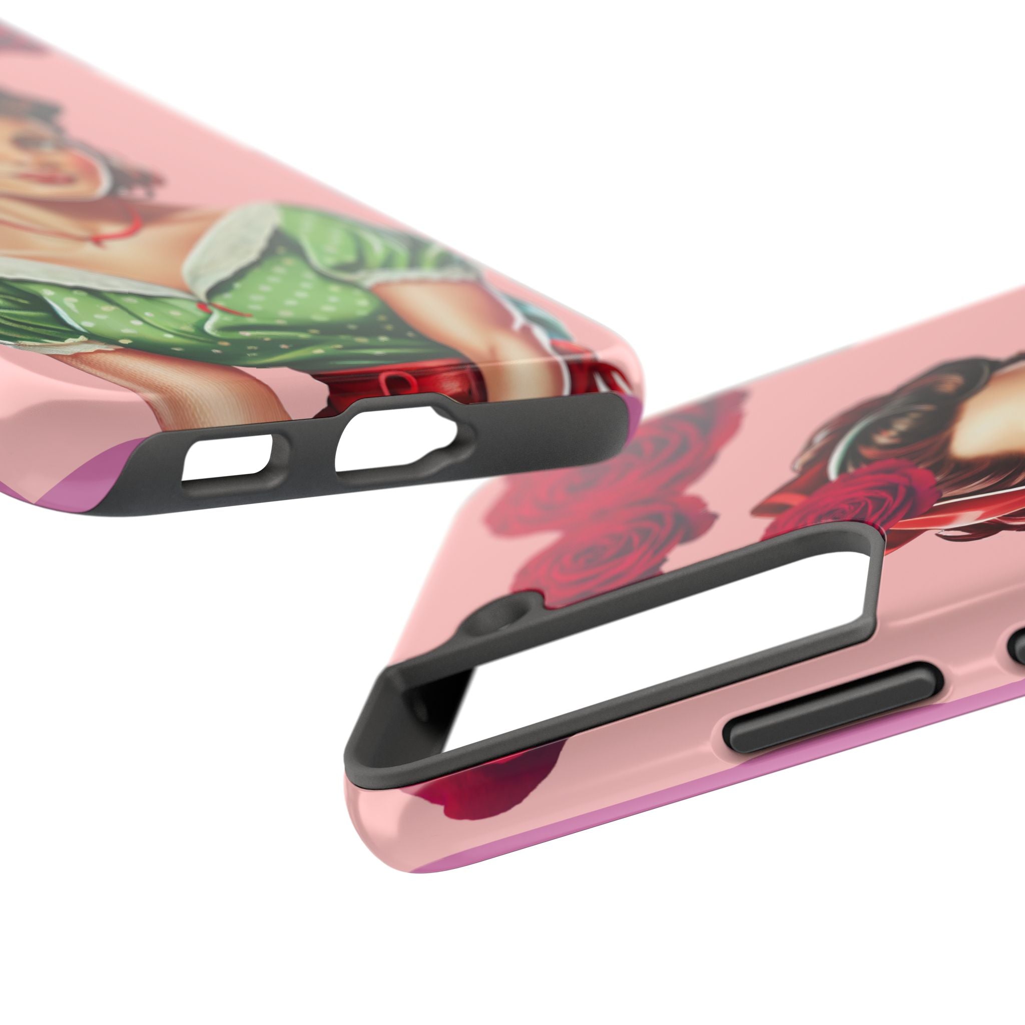 50s Rose Pinup Romance Phone Case 🌹💕📱