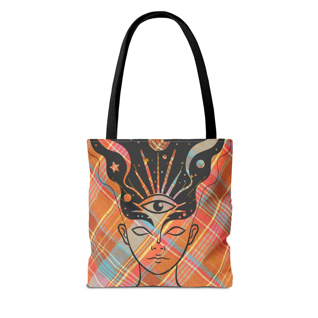 👁️🌼 70s Third Eye Mystical Tote Bag ✨👜