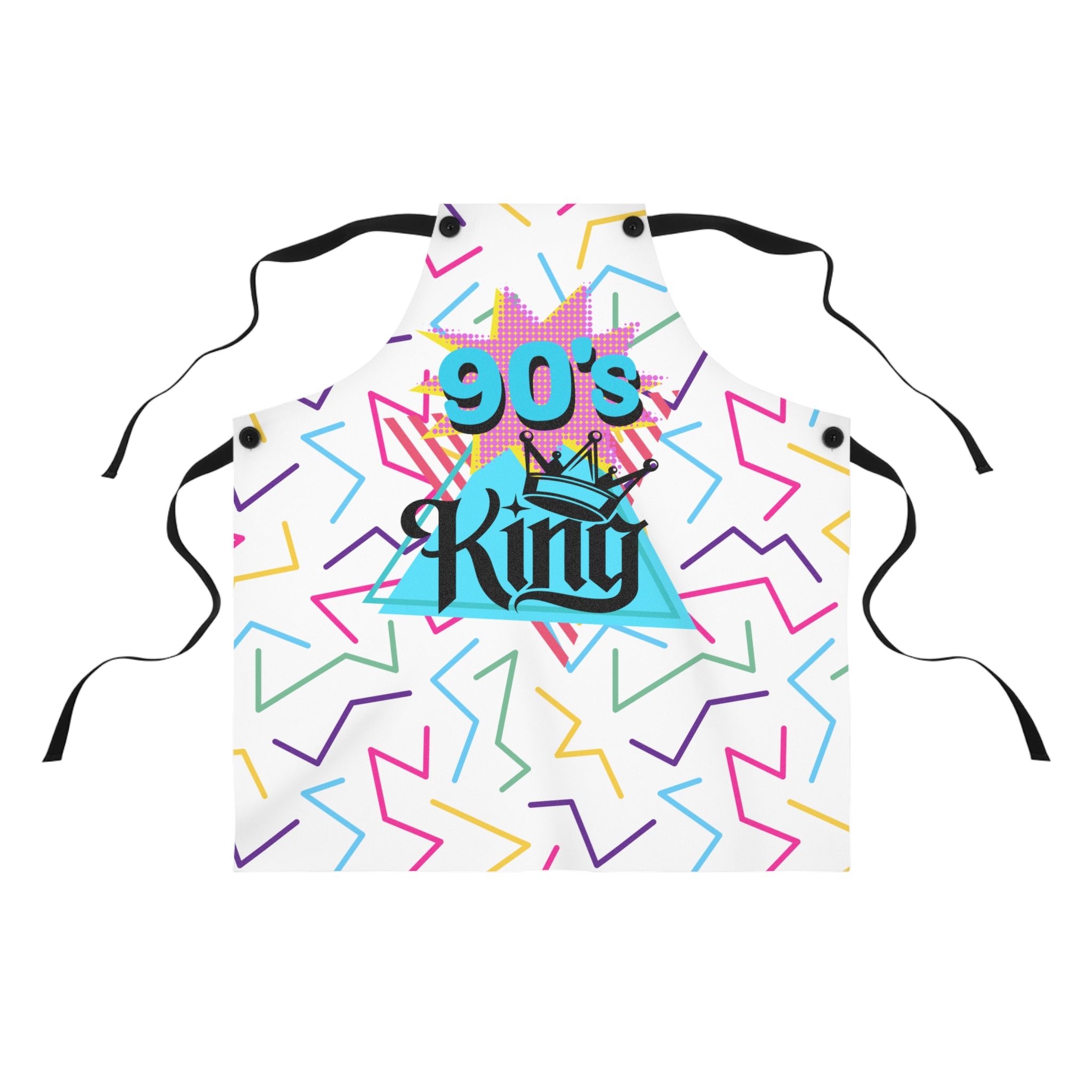 👑💥 90s King Apron 🌈🔥