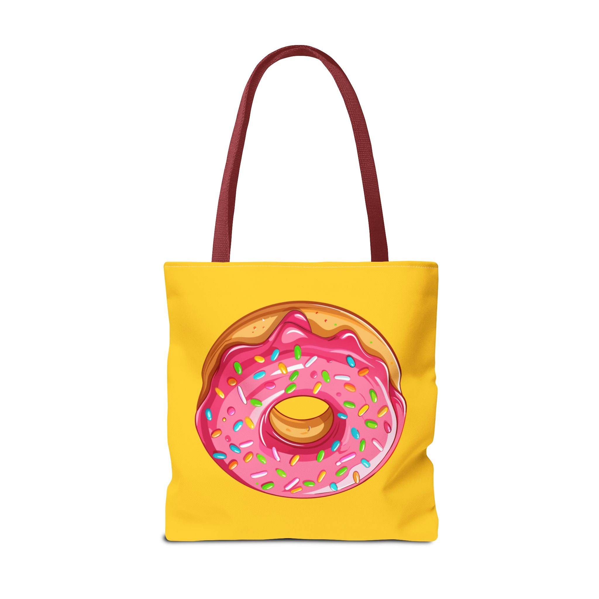 🍩 90s Donut Tote Bag – Bright Sprinkles 🍩