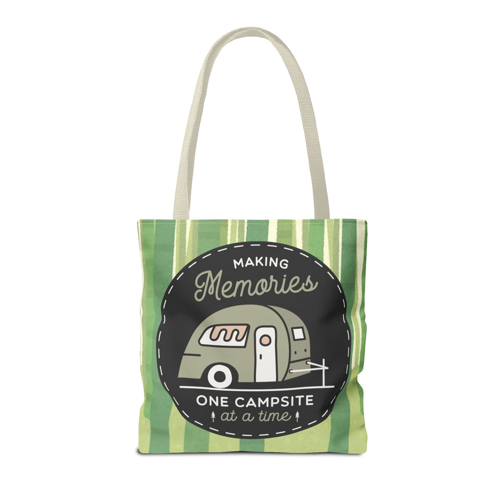 🏕️🌸 50s Making Memories One Campsite at a Time Tote Bag ✨👜