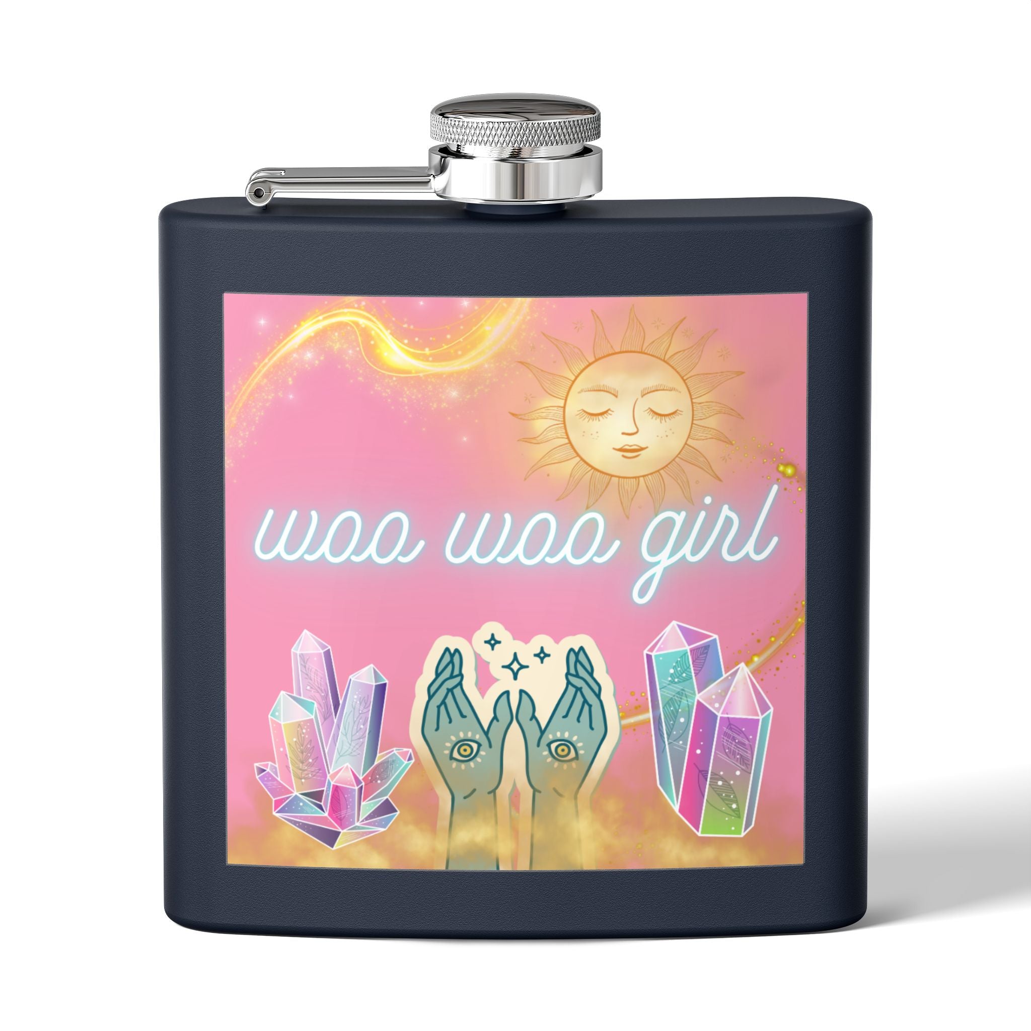 Woo-Woo Mystical Girl Flask