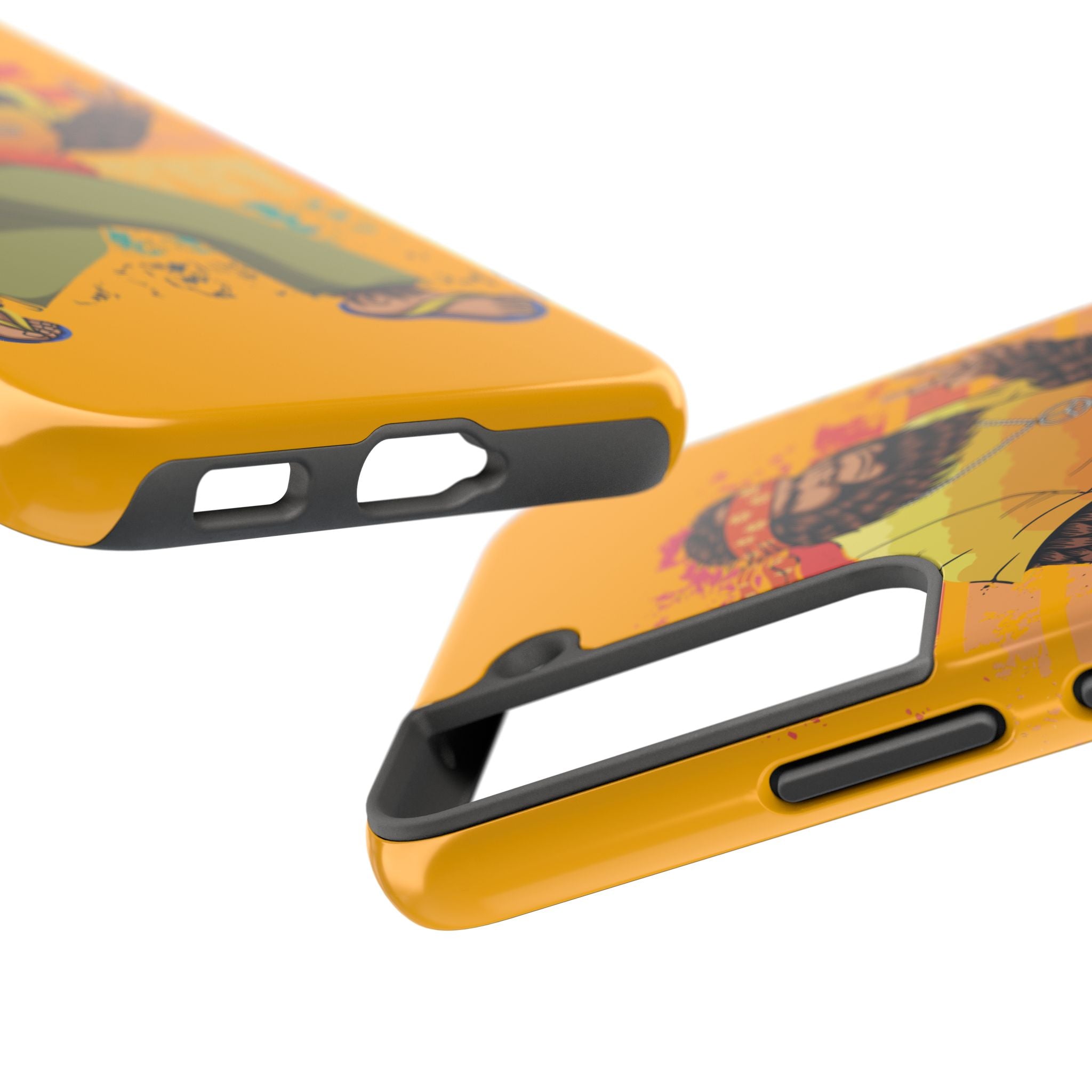 70s Bigfoot Mushroom Hunting Peace Phone Case 🍄✌️