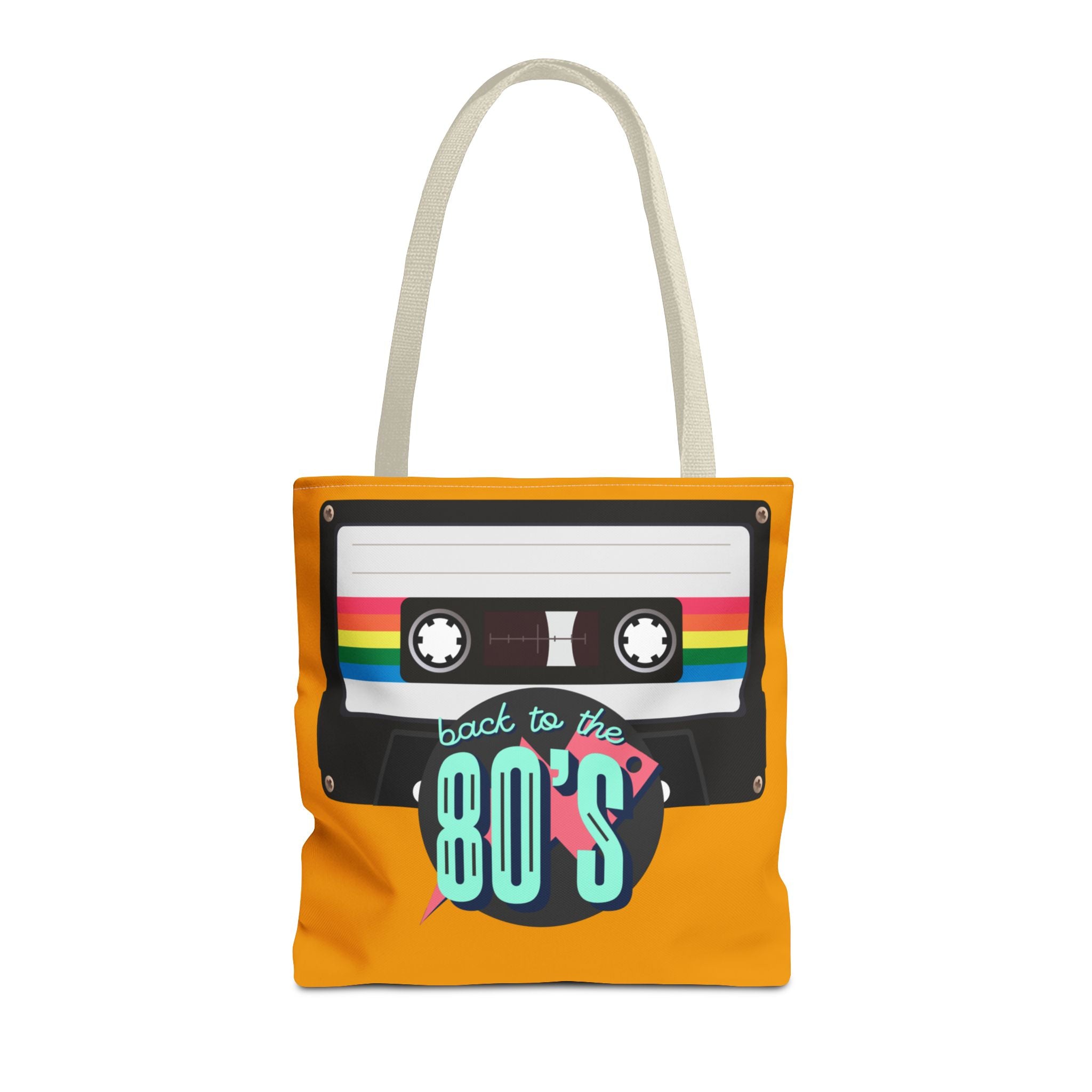 🎵 Back to the 80s Mixtape Retro Tote Bag