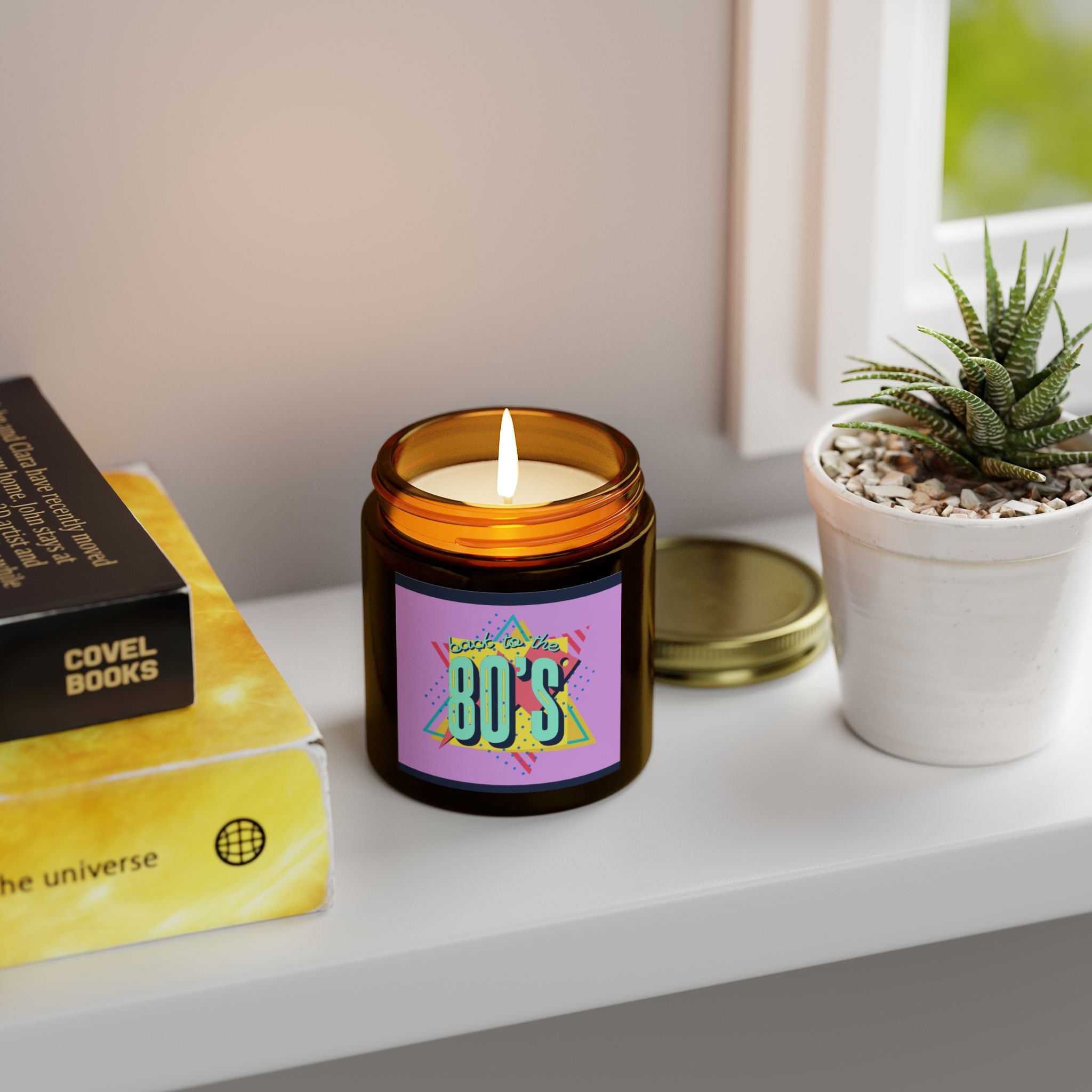 Back to the 80s Candle 🎶🕯️