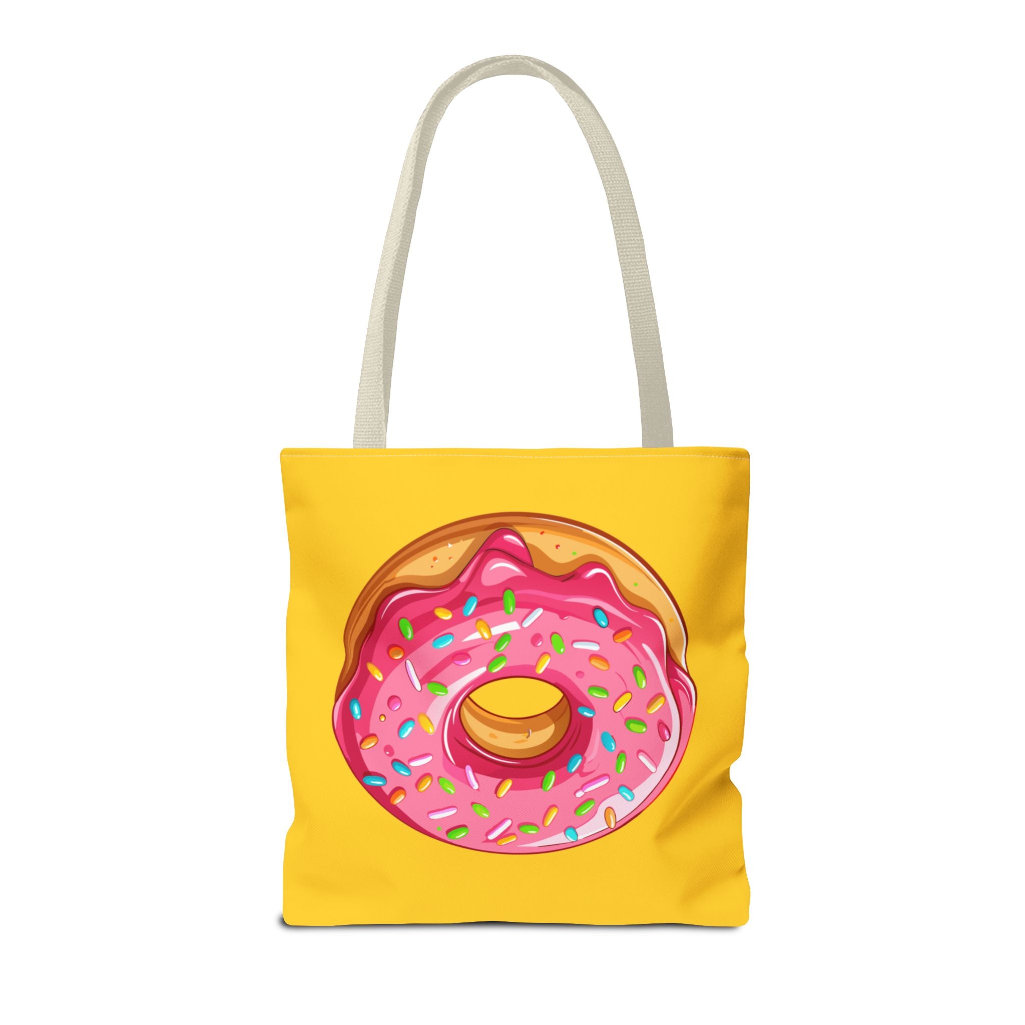 🍩 90s Donut Tote Bag – Bright Sprinkles 🍩