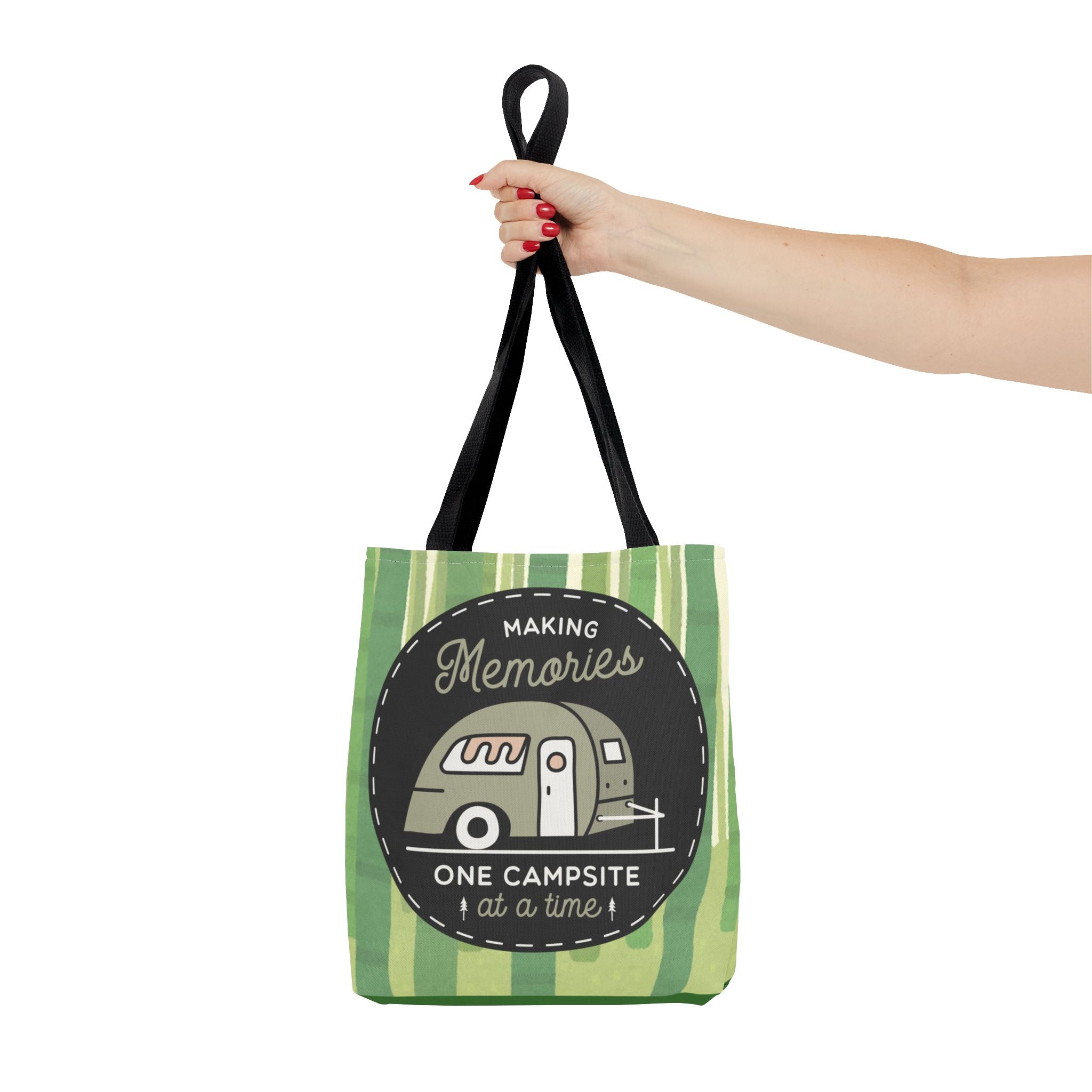 🏕️🌸 50s Making Memories One Campsite at a Time Tote Bag ✨👜