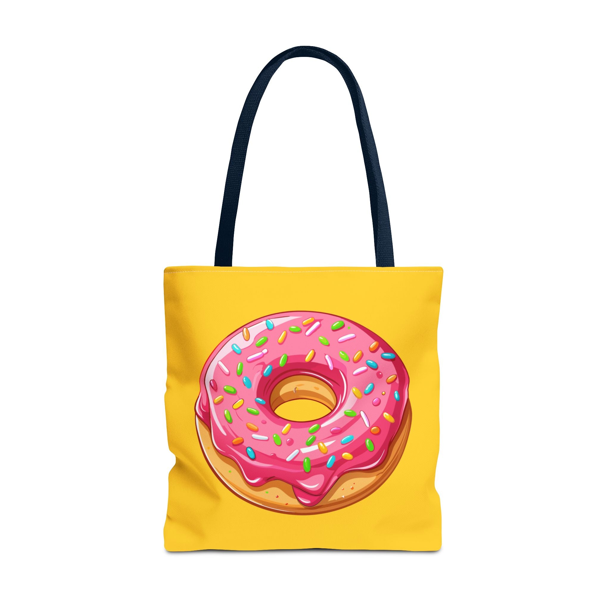 🍩 90s Donut Tote Bag – Bright Sprinkles 🍩