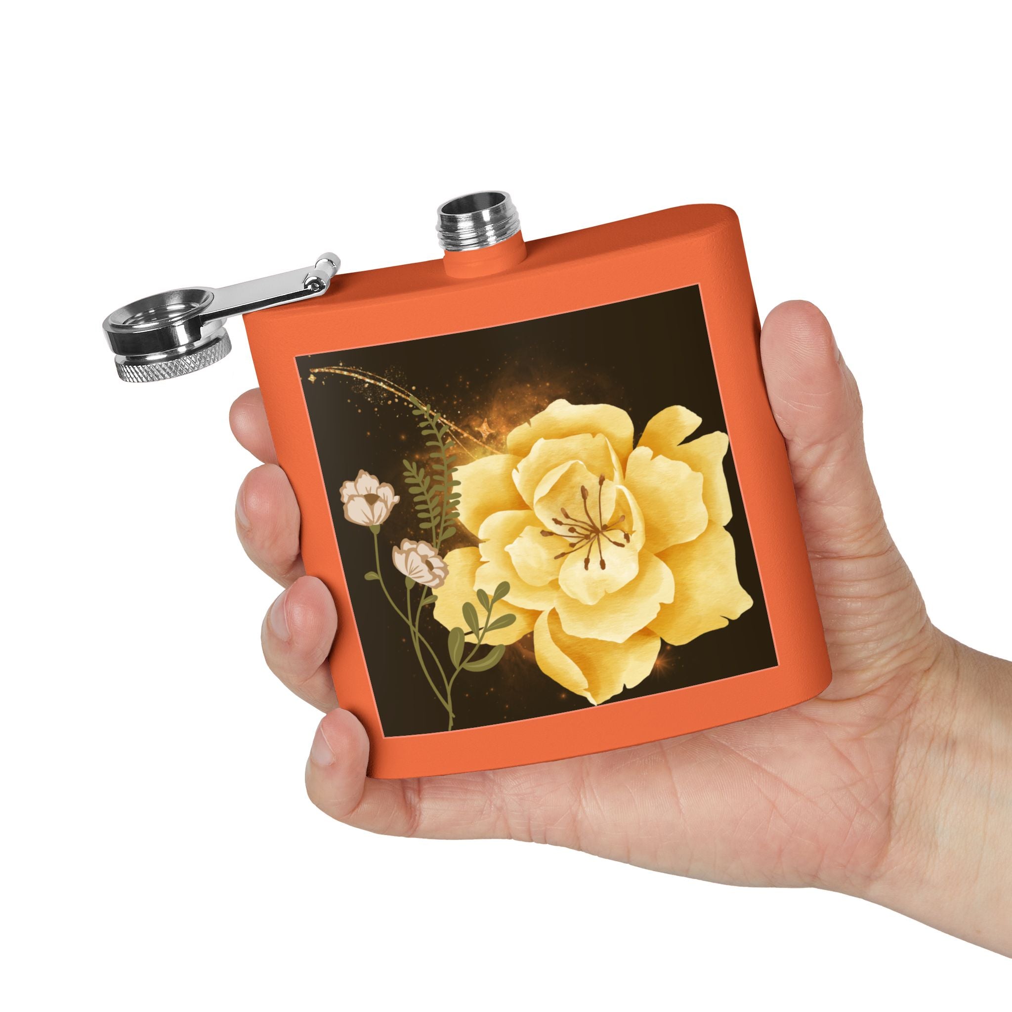 Magic Vintage Floral Flask