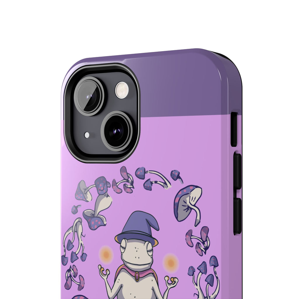 70s Mystical Mushroom Frog Phone Case 🍄🐸✨