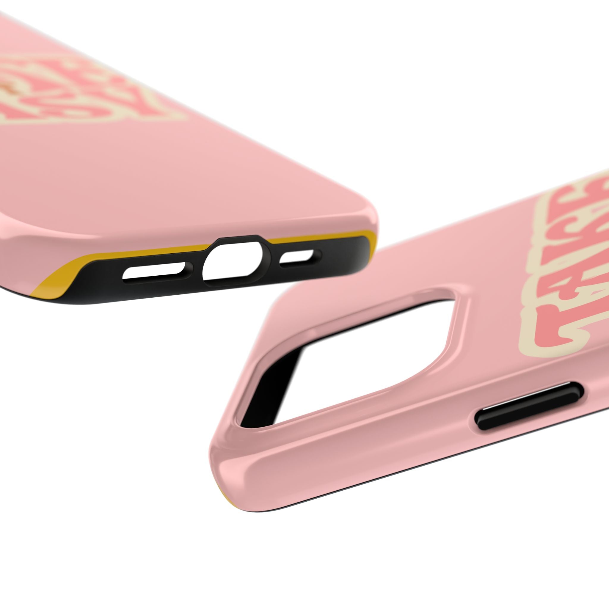 60s Pink Take It Easy Phone Case 🌸✌️📱