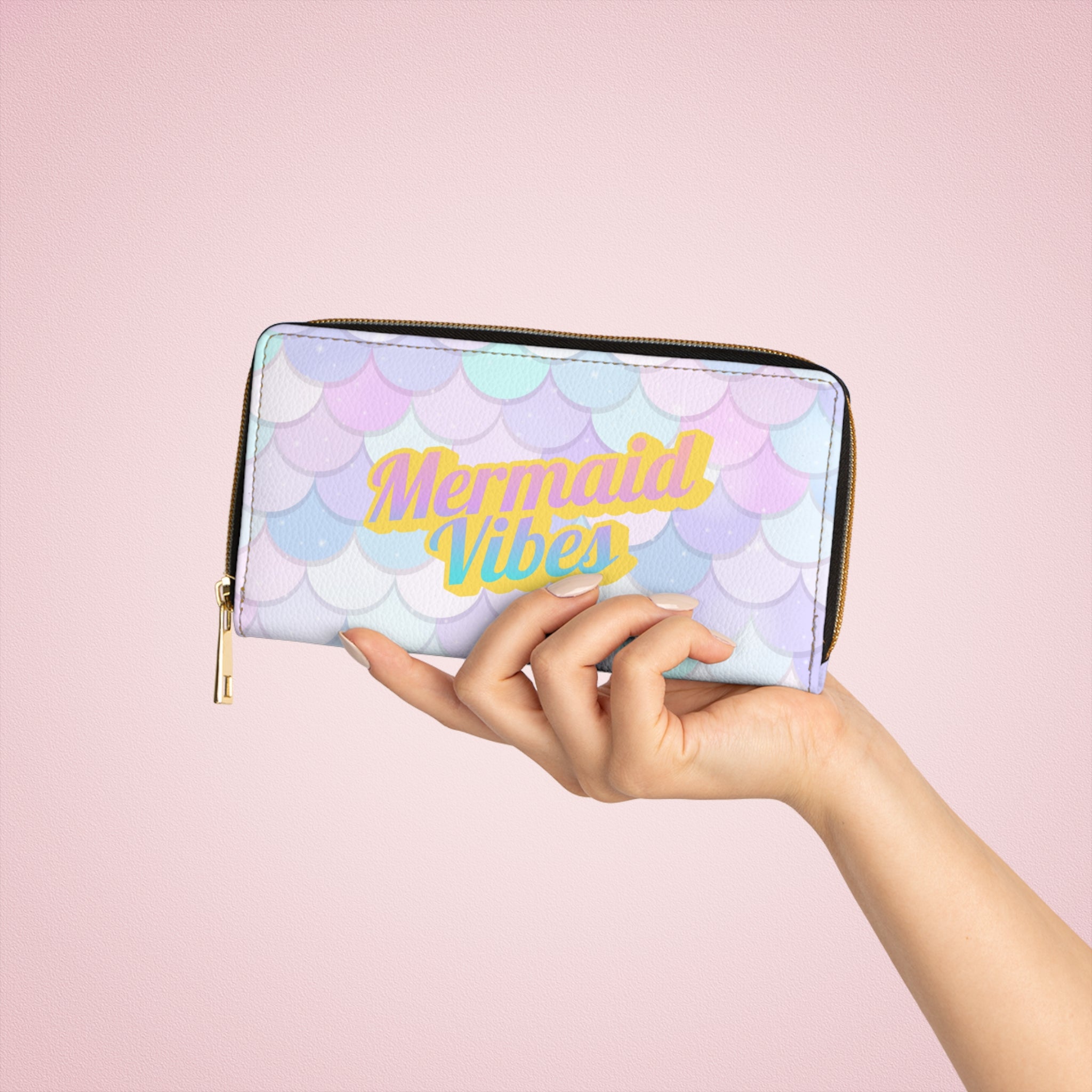 Y2K Mermaid Vibes Wallet 🐚💙✨