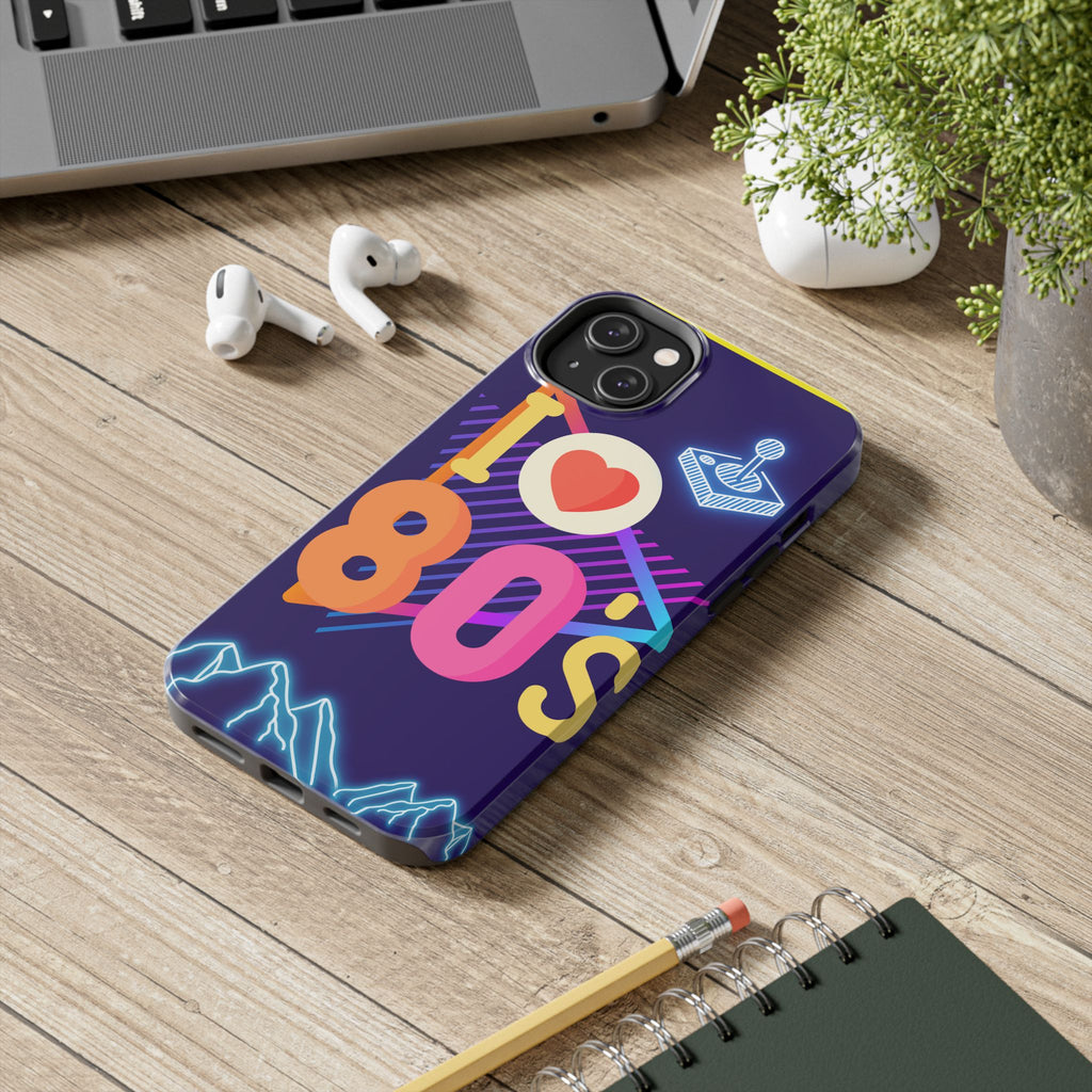 I Heart the 80s Synth Phone Case 🎹💖📱