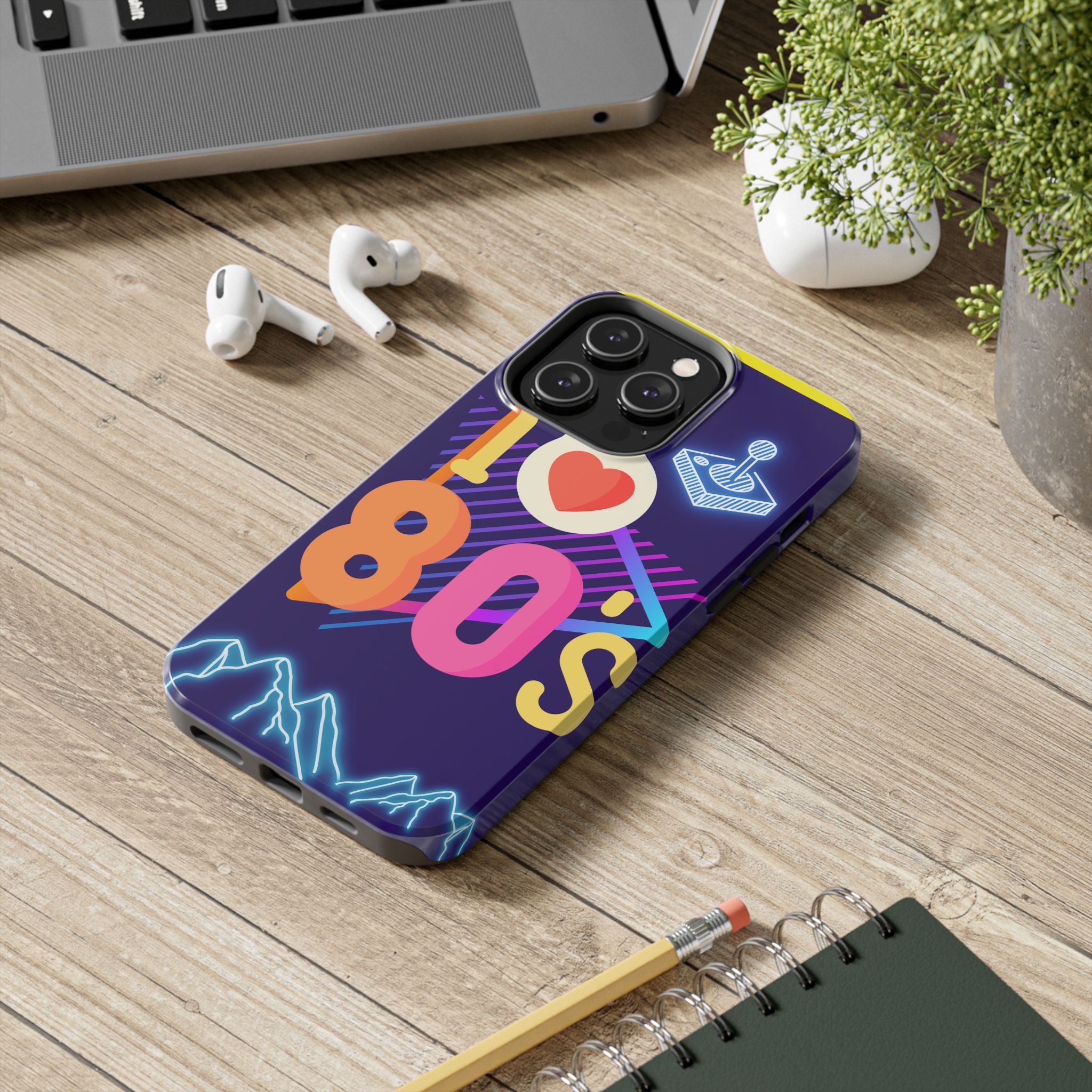 I Heart the 80s Synth Phone Case 🎹💖📱