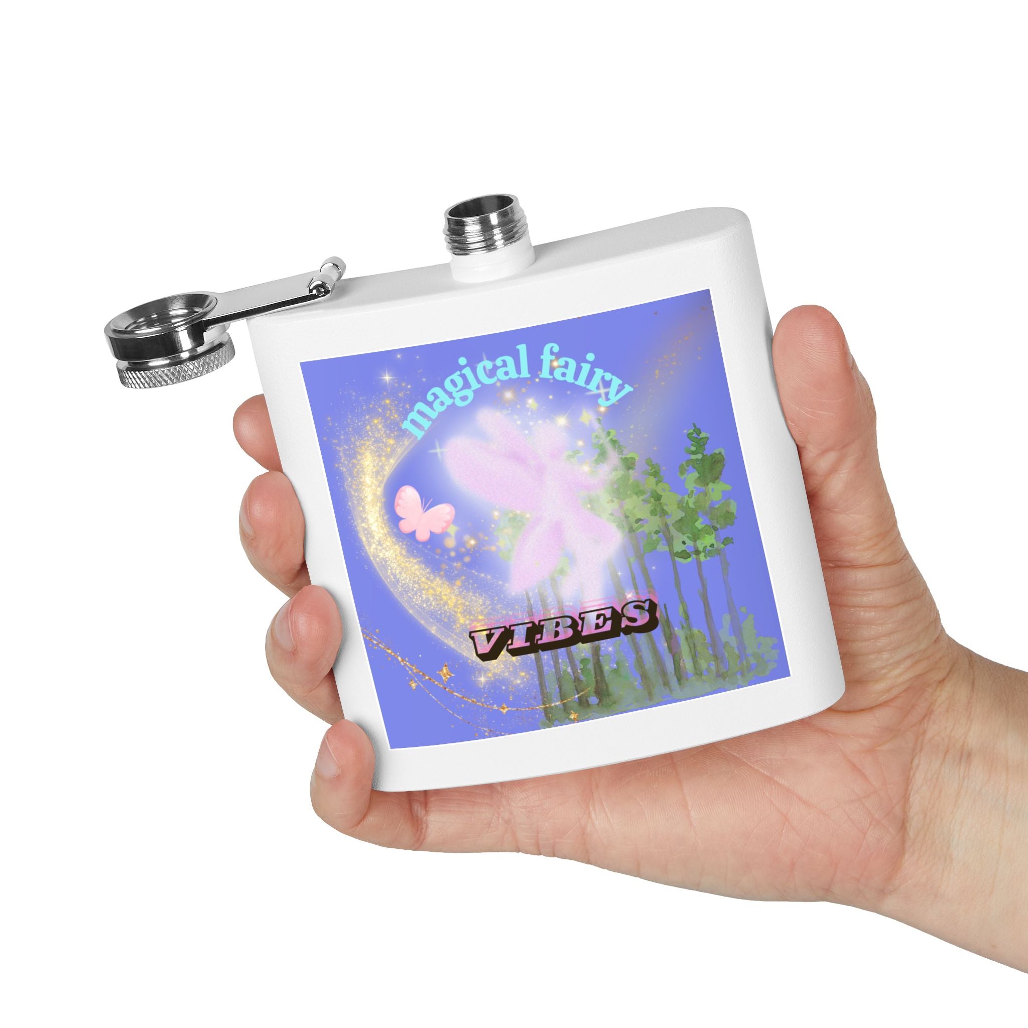 Magical Fairy Vibes Flask