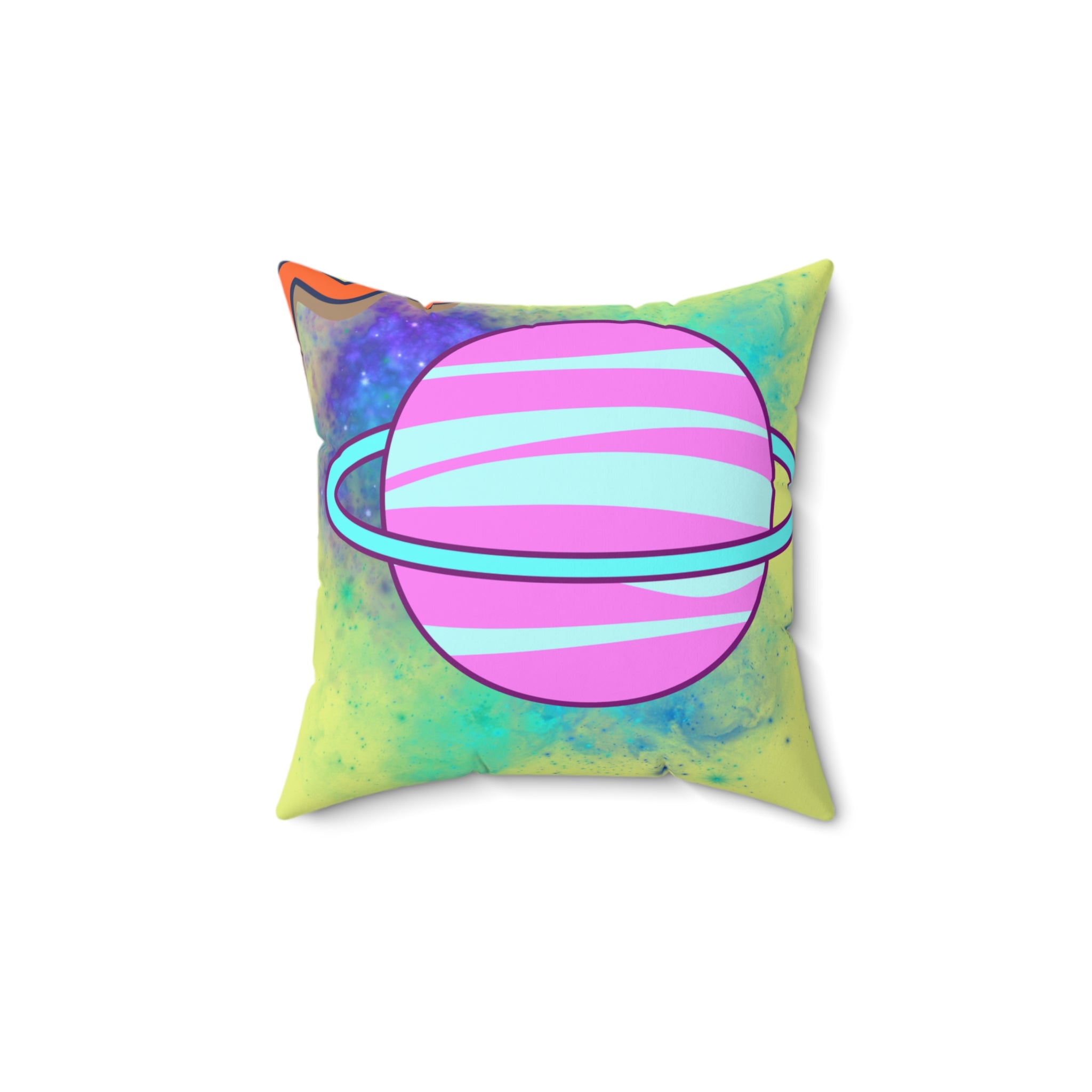 90s Alien Vibes Pillow 👽📻🌌