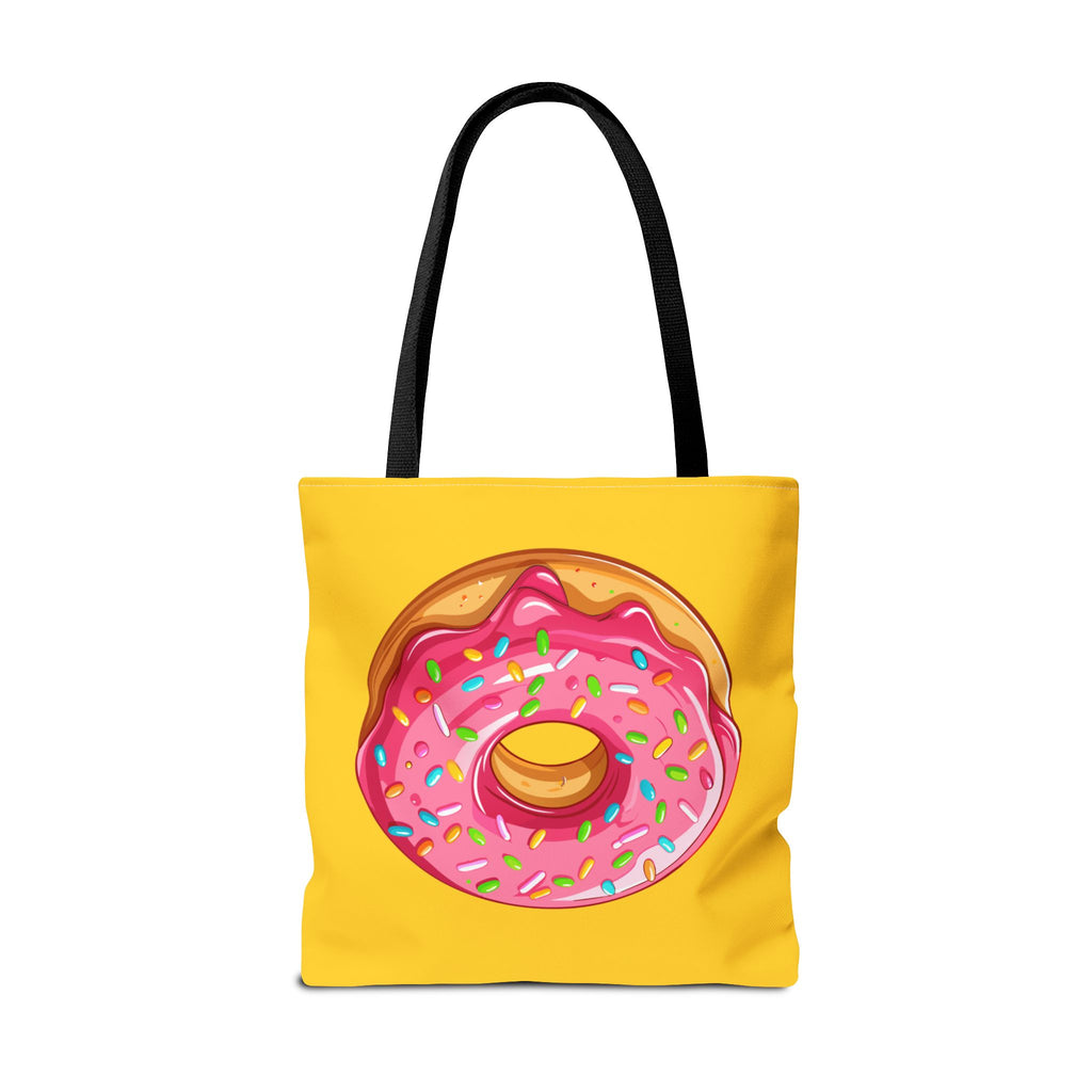 🍩 90s Donut Tote Bag – Bright Sprinkles 🍩