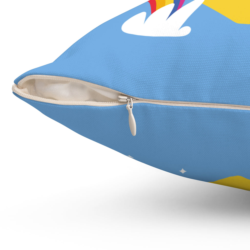 70s Feel Good Vibes Mood Pillow