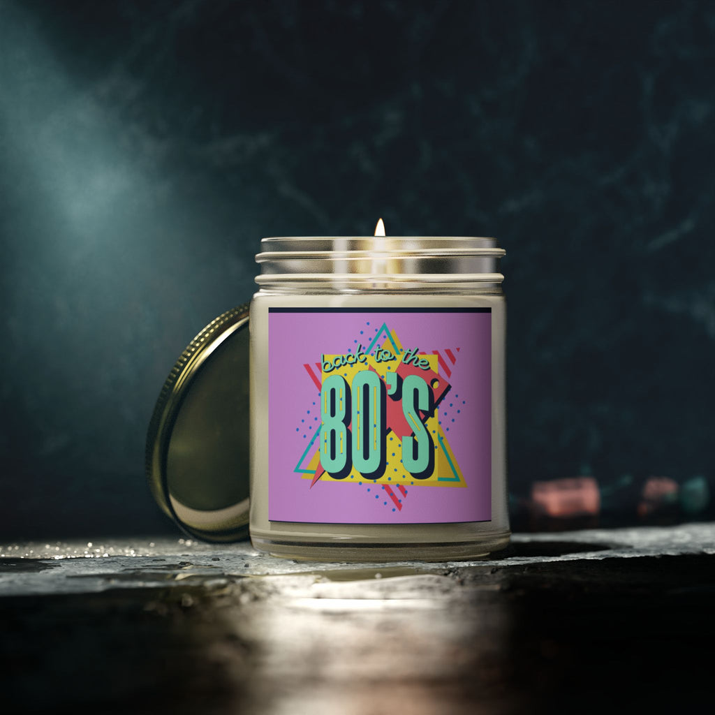 Back to the 80s Candle 🎶🕯️