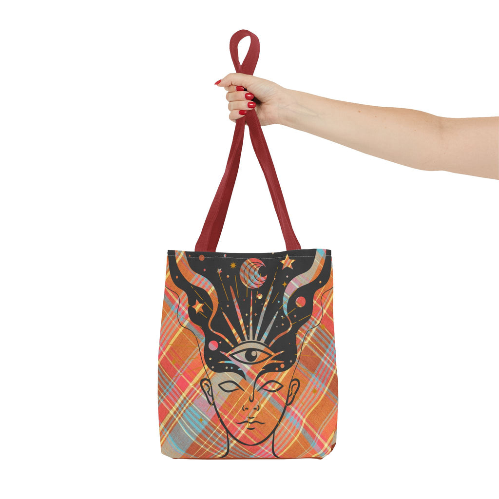 👁️🌼 70s Third Eye Mystical Tote Bag ✨👜