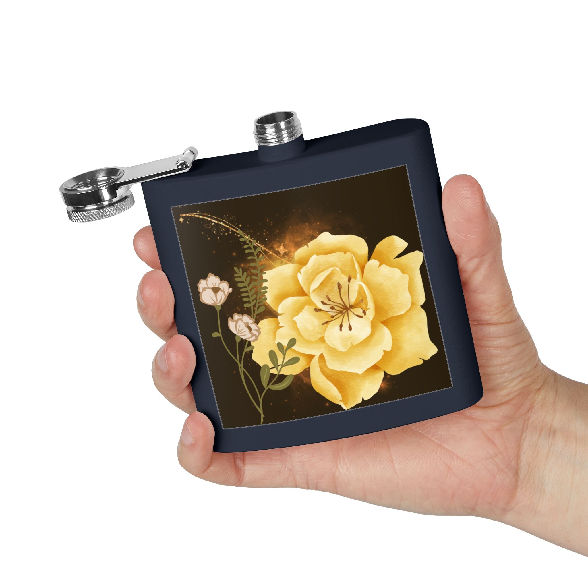 Magic Vintage Floral Flask