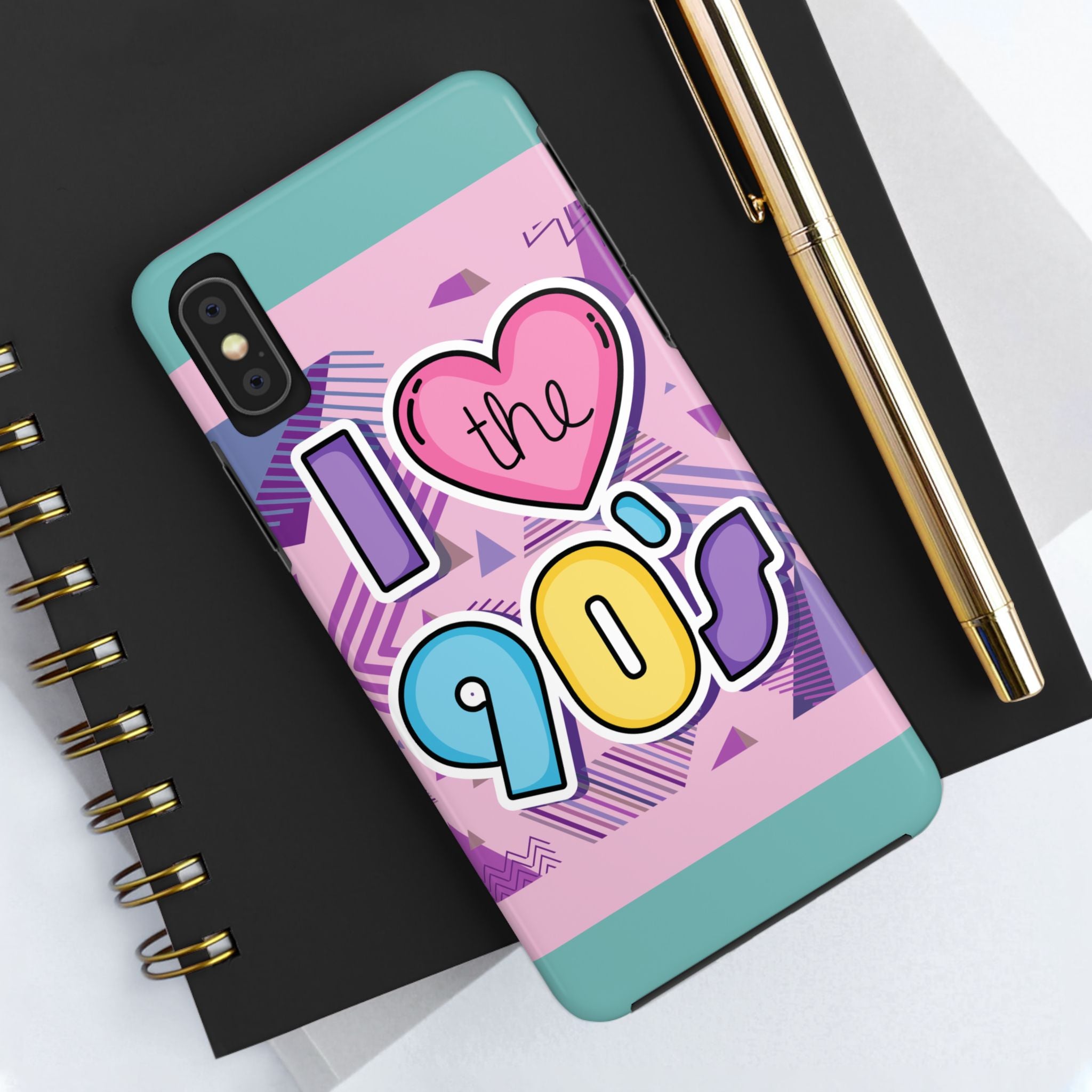 I Heart the 90s Funky Phone Case 💖📱🎶
