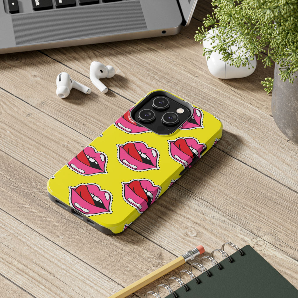 90s Wild Lips Phone Case 💋📱