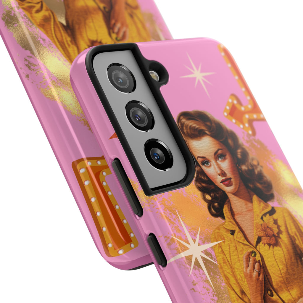 50s Pink Glam Retro Phone Case 💖📱
