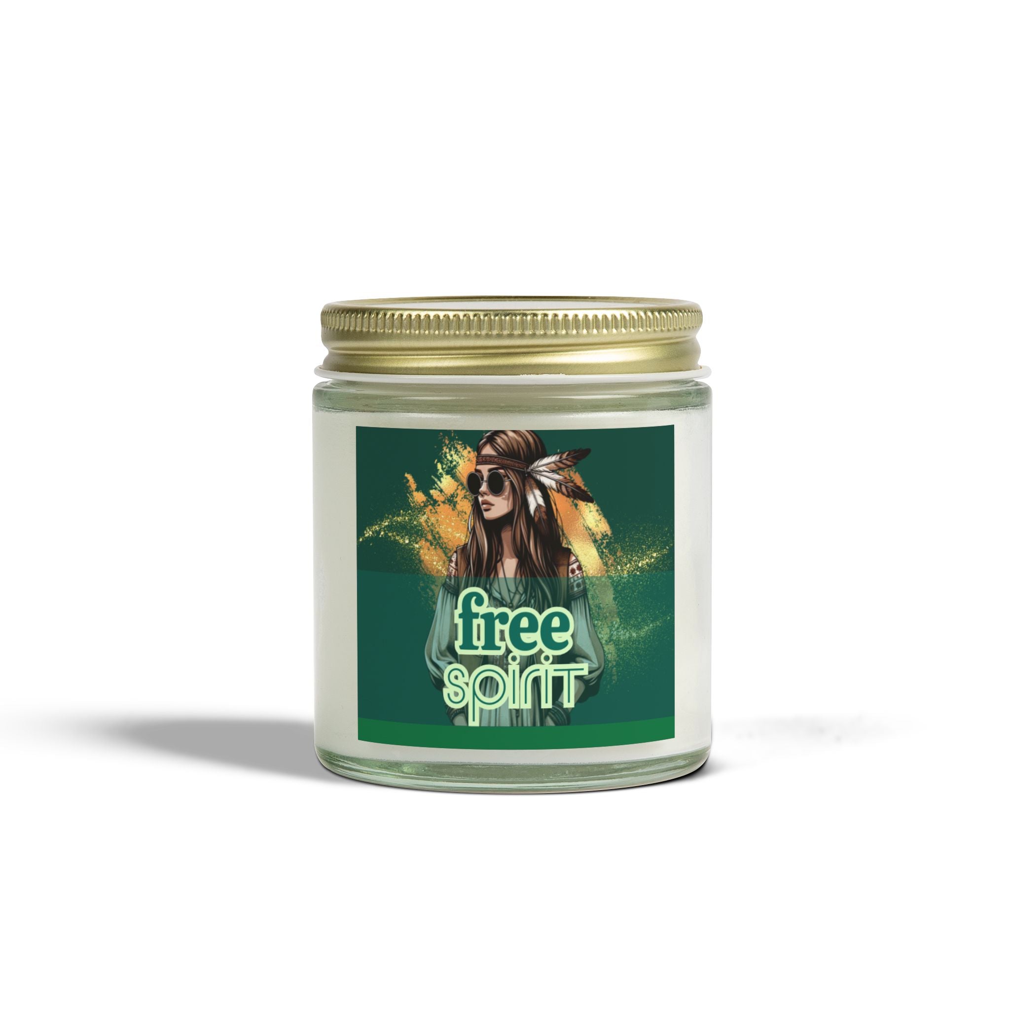 🌼 Free Spirit Hippie Girl Candle