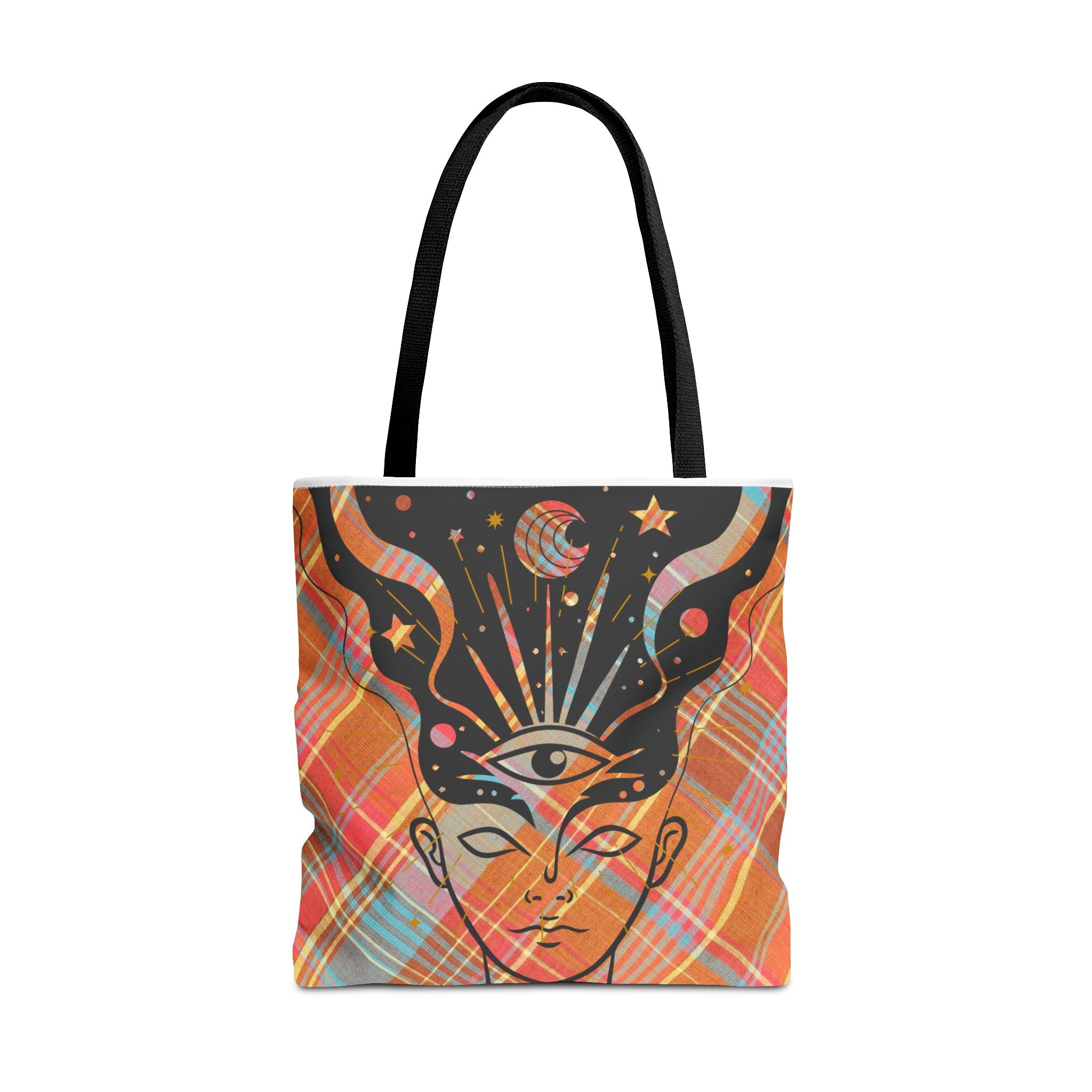 👁️🌼 70s Third Eye Mystical Tote Bag ✨👜