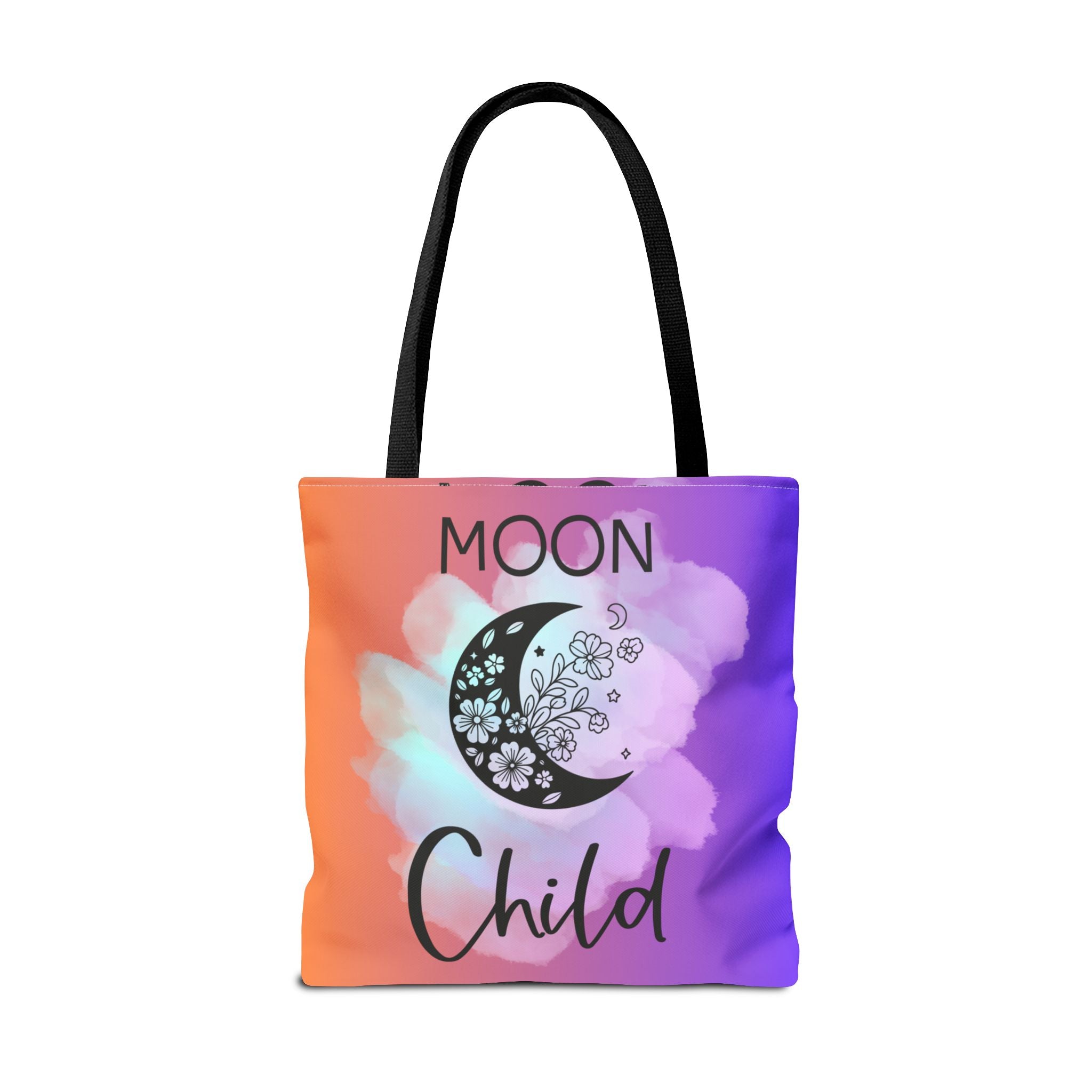 🌙✨ 60s - 70s Moon Child Tote Bag 🌼🌈