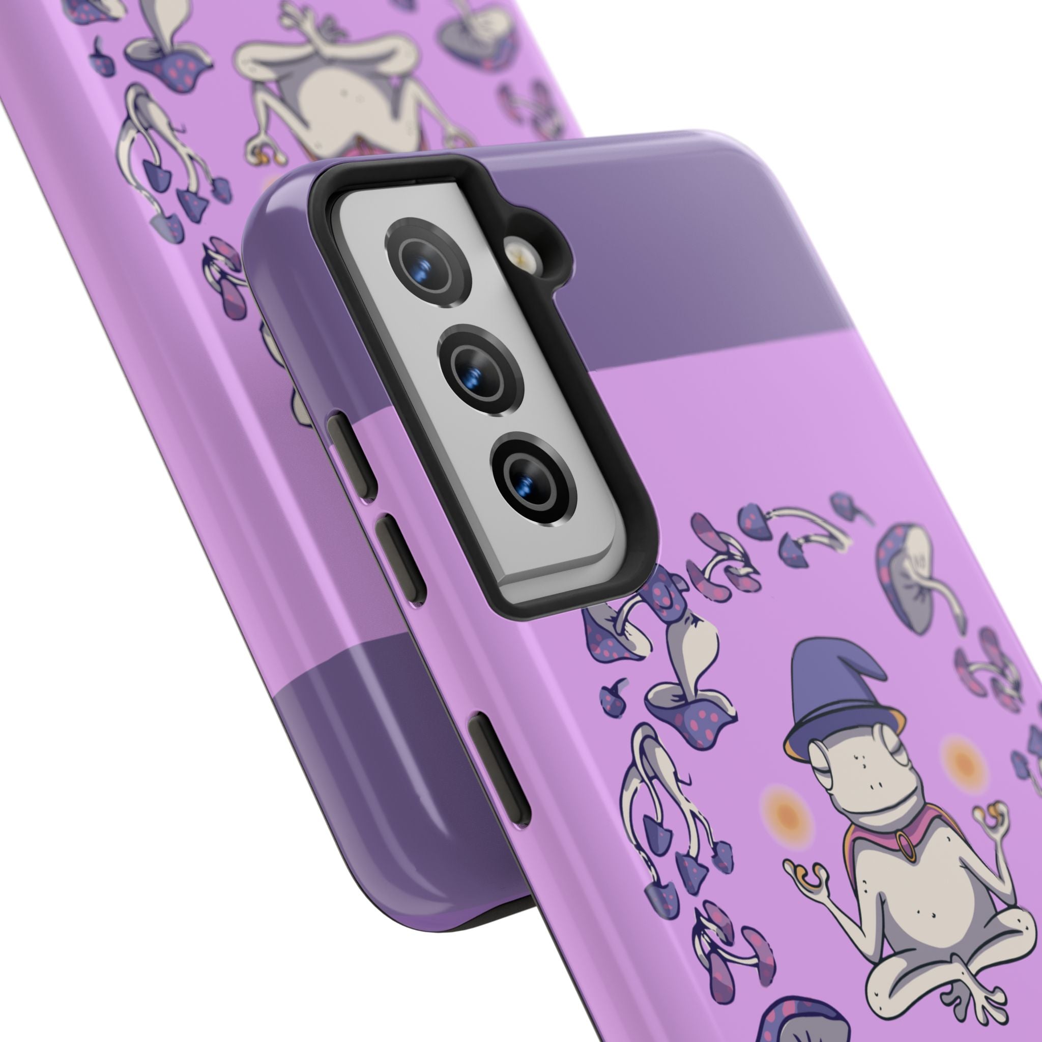 70s Mystical Mushroom Frog Phone Case 🍄🐸✨