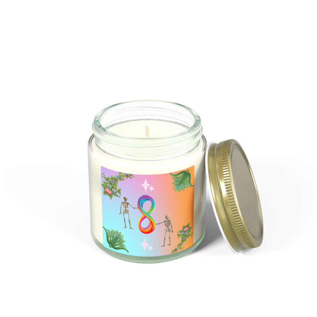 💀 Infinite Skellie Floral Candle