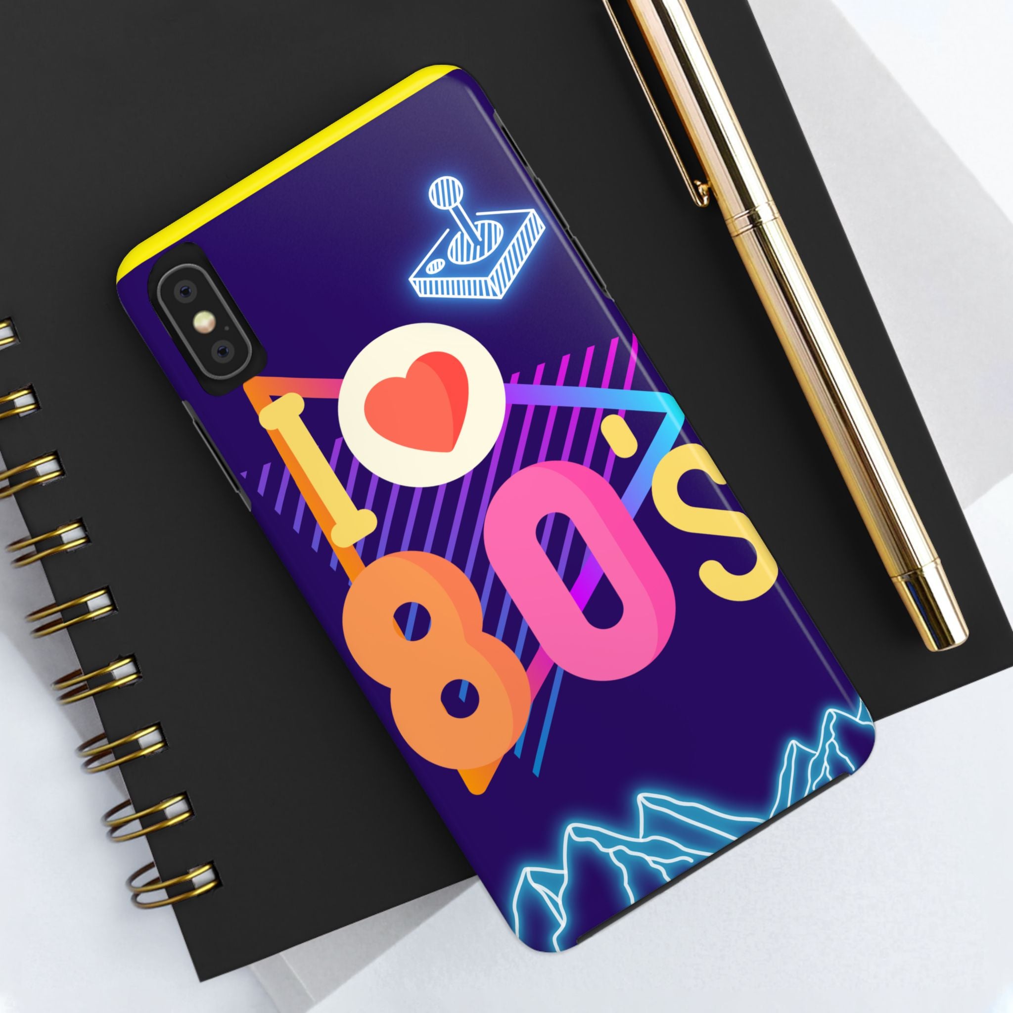 I Heart the 80s Synth Phone Case 🎹💖📱