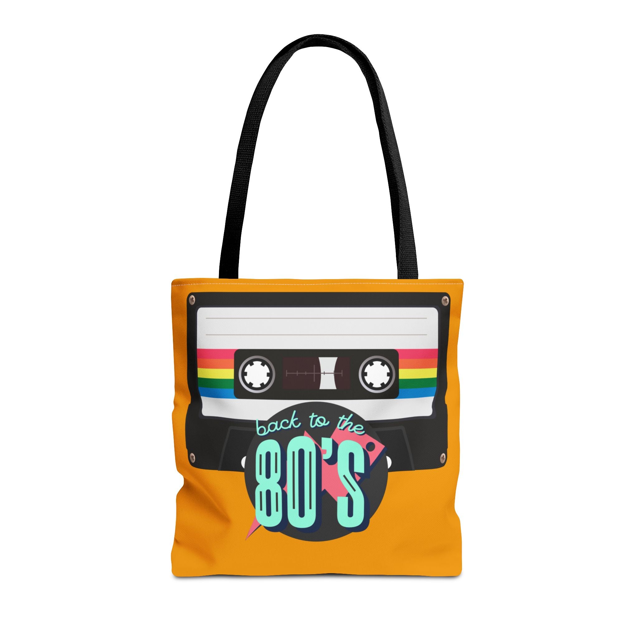 🎵 Back to the 80s Mixtape Retro Tote Bag