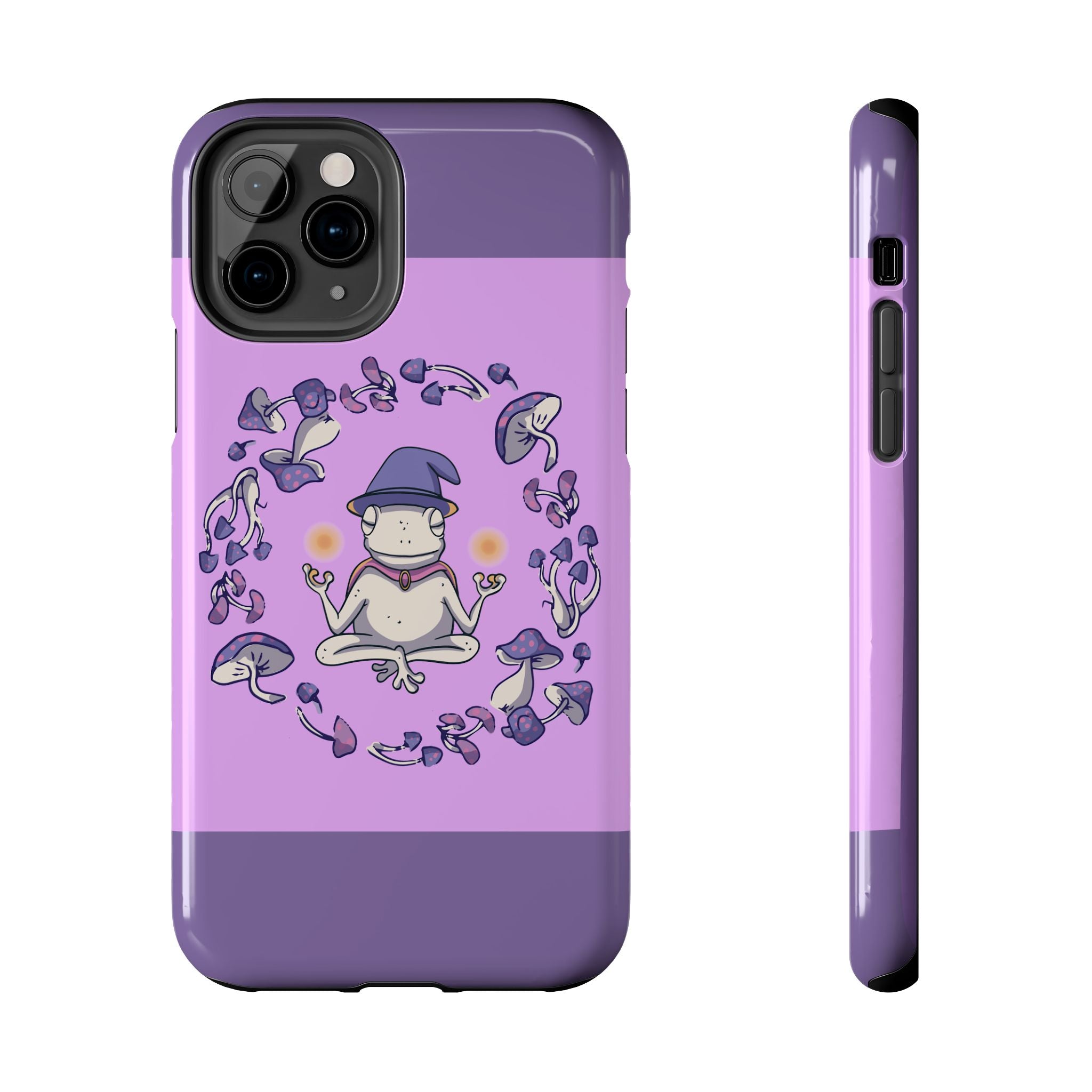 70s Mystical Mushroom Frog Phone Case 🍄🐸✨