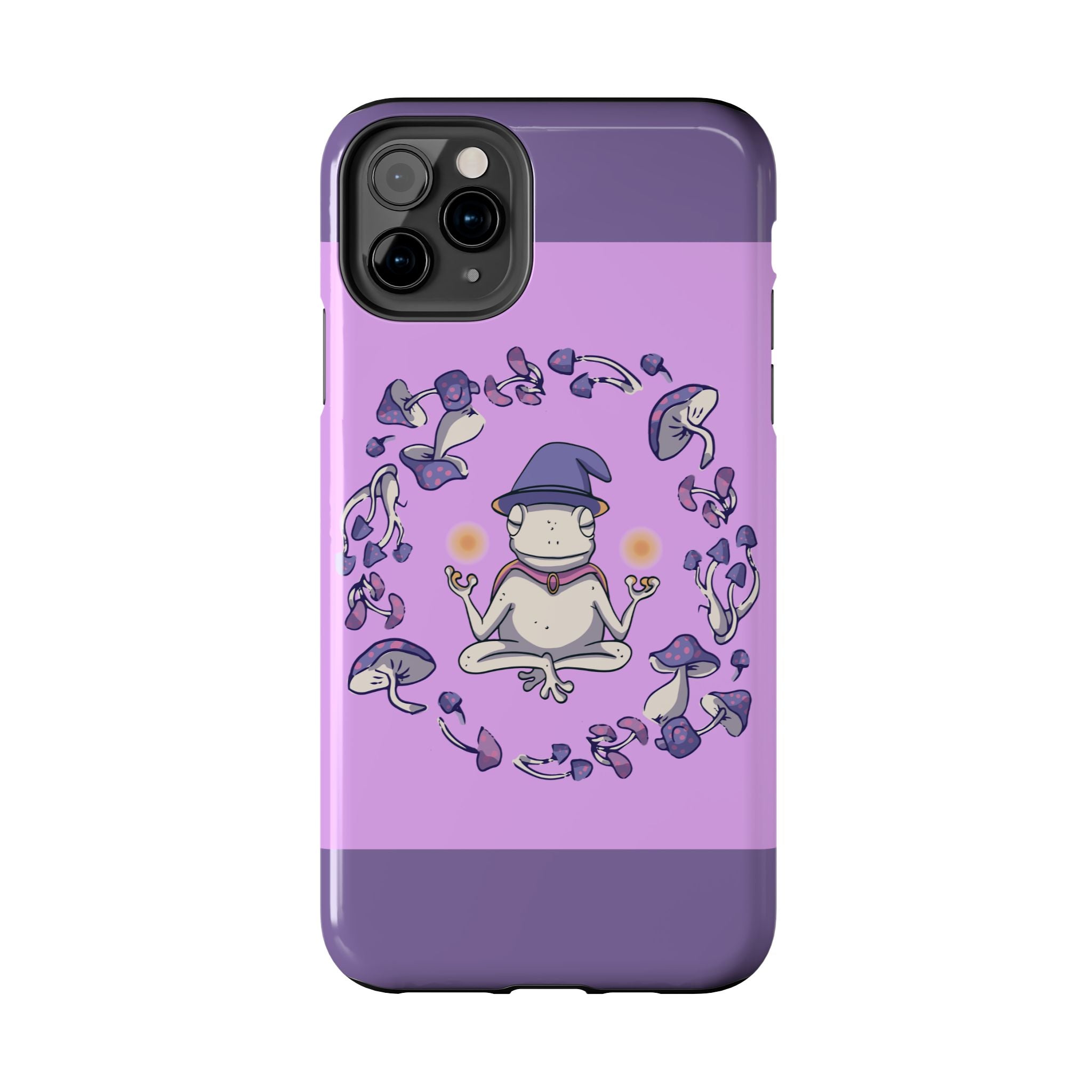 70s Mystical Mushroom Frog Phone Case 🍄🐸✨