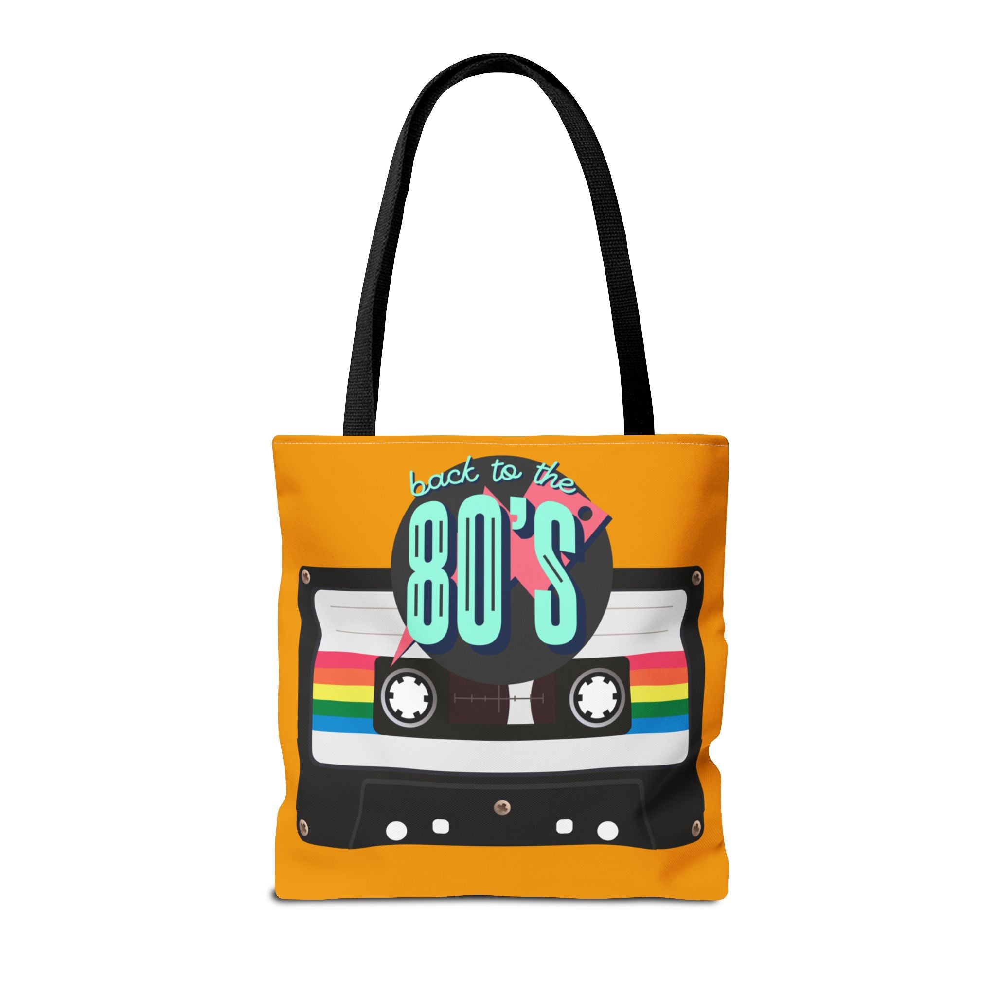 🎵 Back to the 80s Mixtape Retro Tote Bag