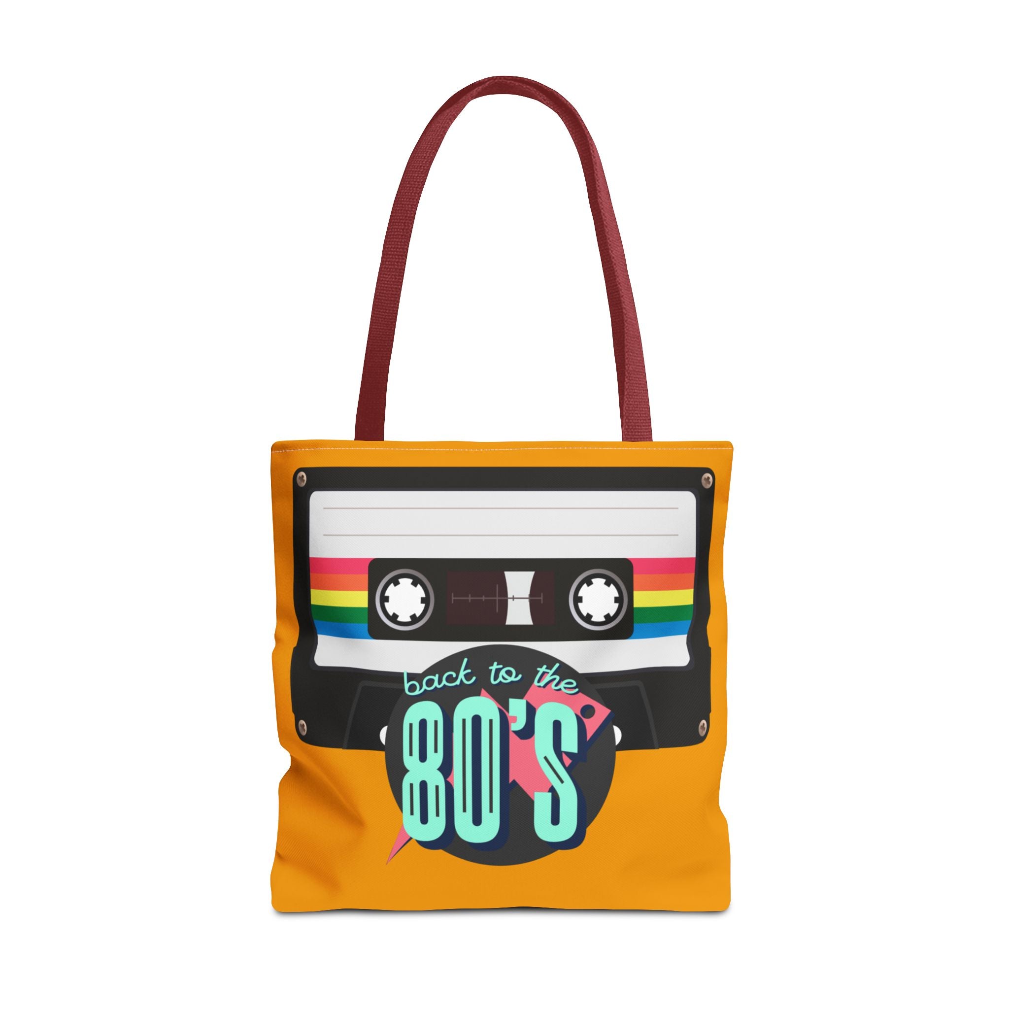 🎵 Back to the 80s Mixtape Retro Tote Bag