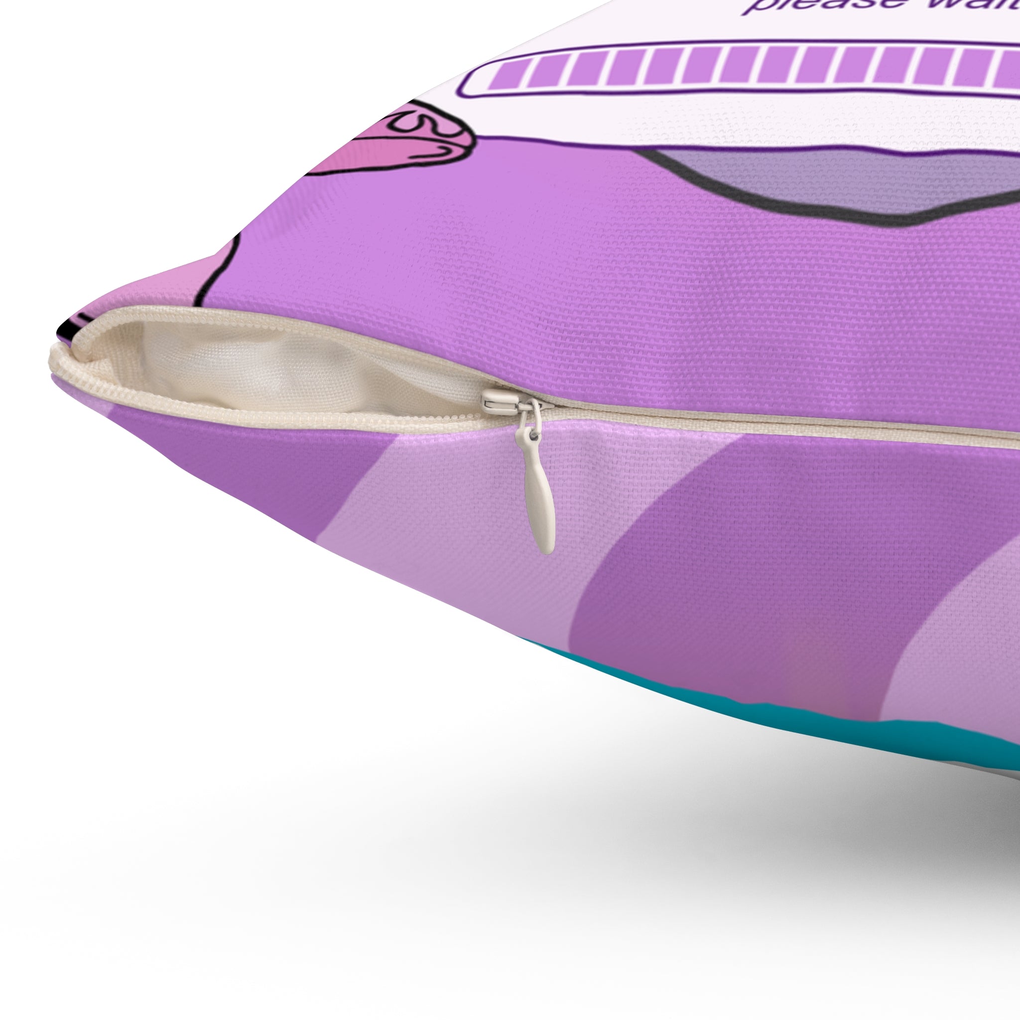 Y2K Alien Save Me Pillow 👽💜🖱️