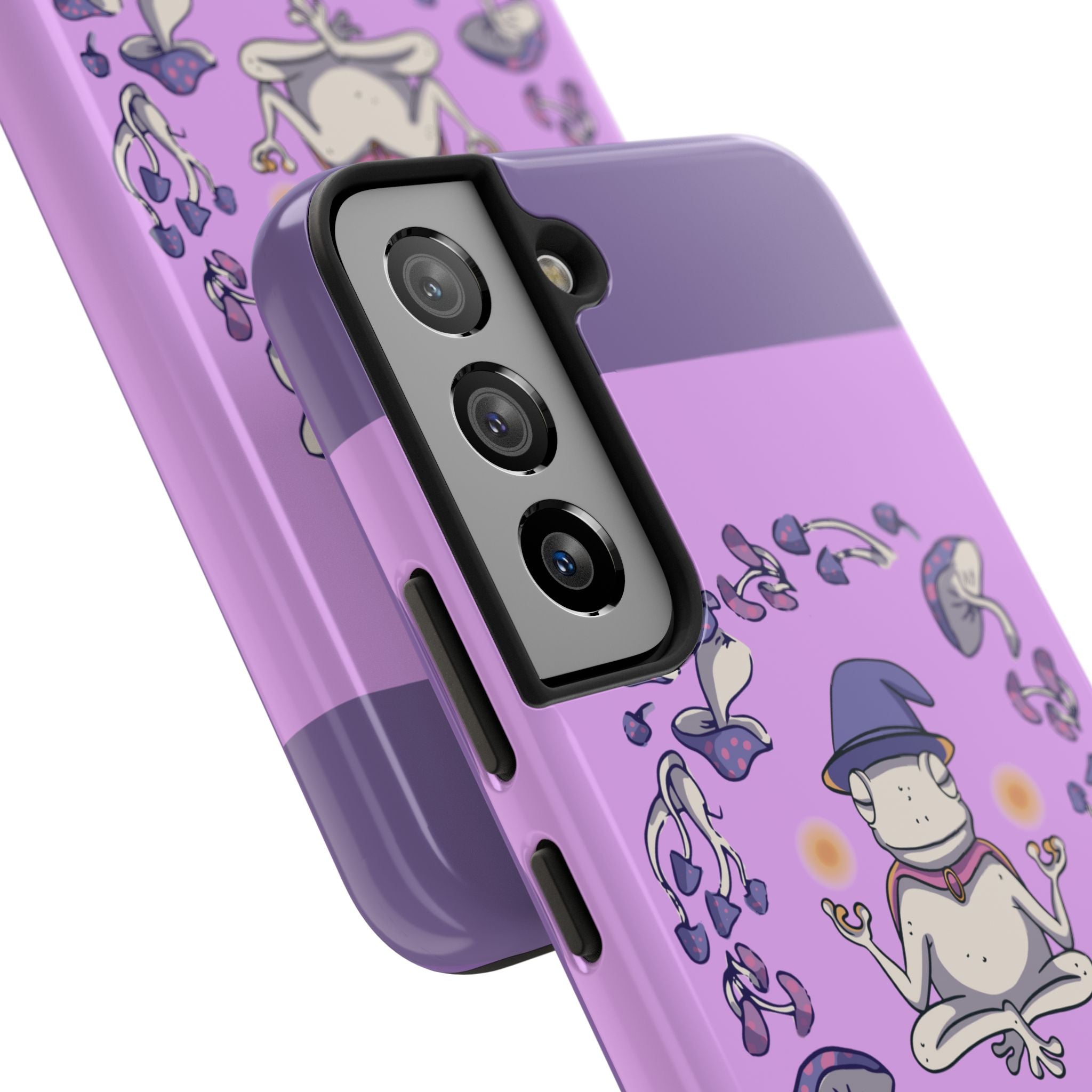 70s Mystical Mushroom Frog Phone Case 🍄🐸✨