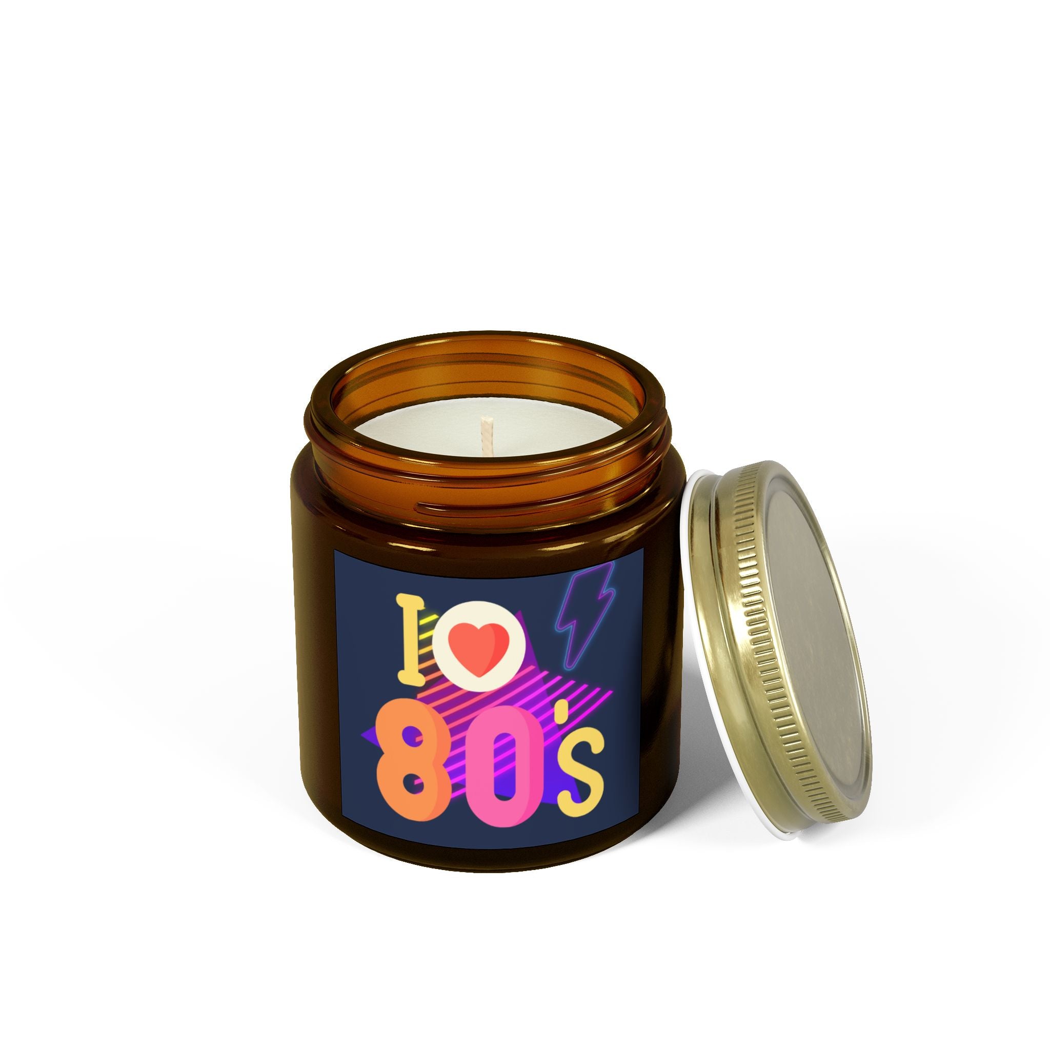 I ❤️ the 80s Candle 🎸🕶️💖