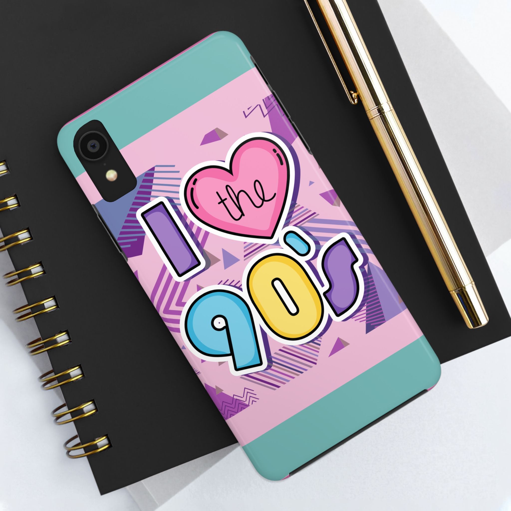 I Heart the 90s Funky Phone Case 💖📱🎶