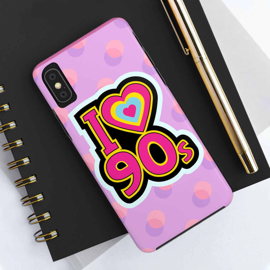 I Heart 90s Phone Case 💿💖📱